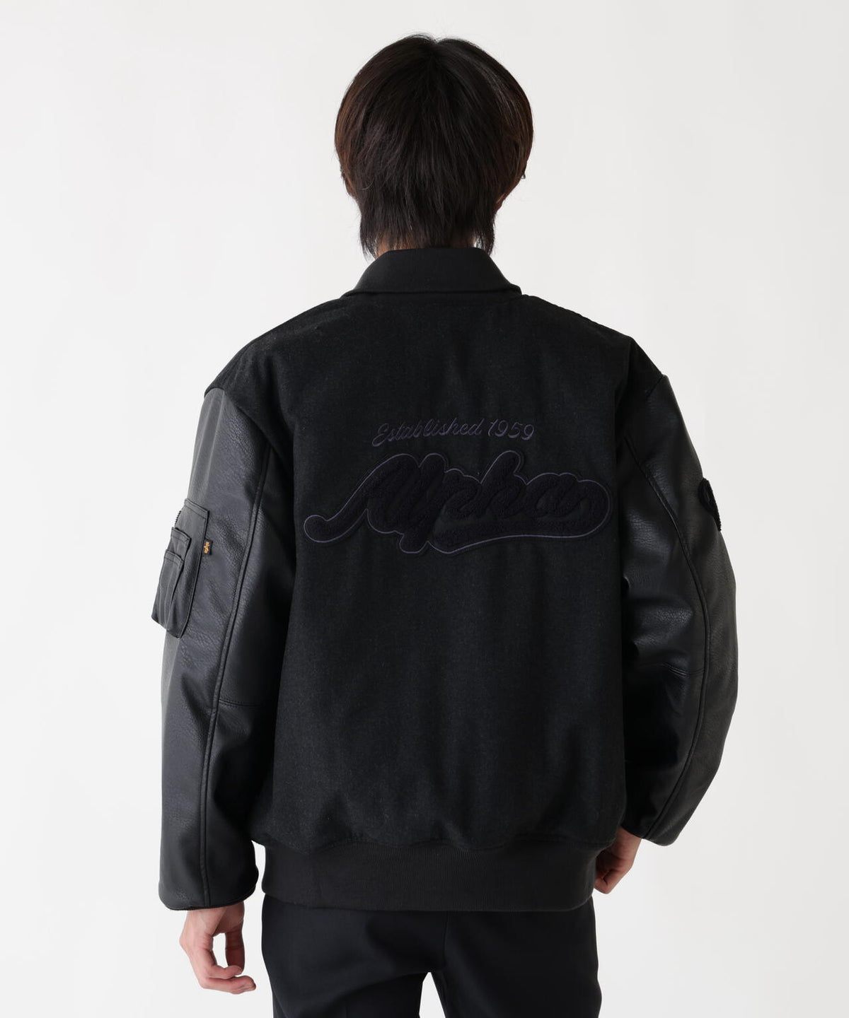 ALPHA LETTERMAN JACKET