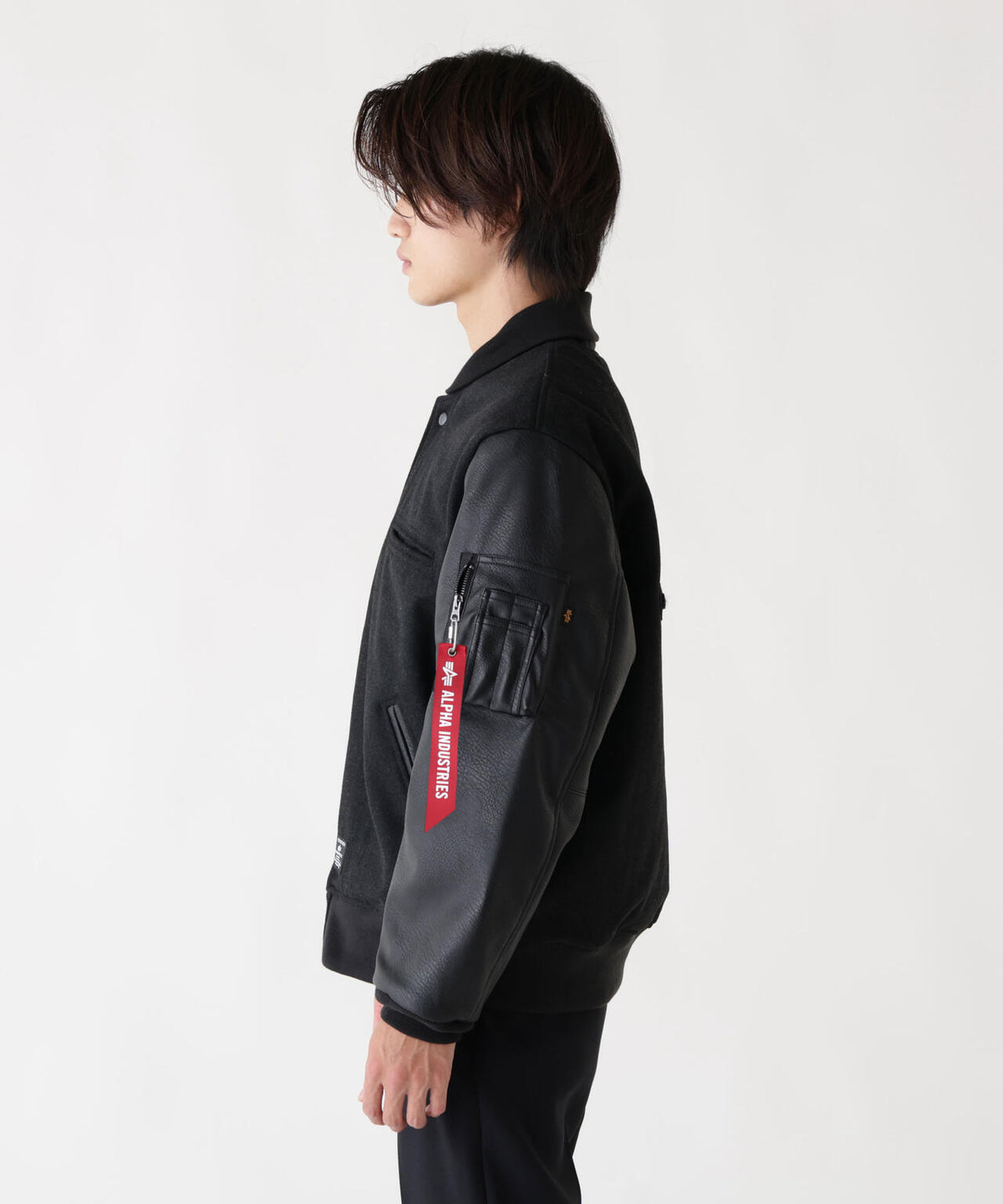 ALPHA LETTERMAN JACKET