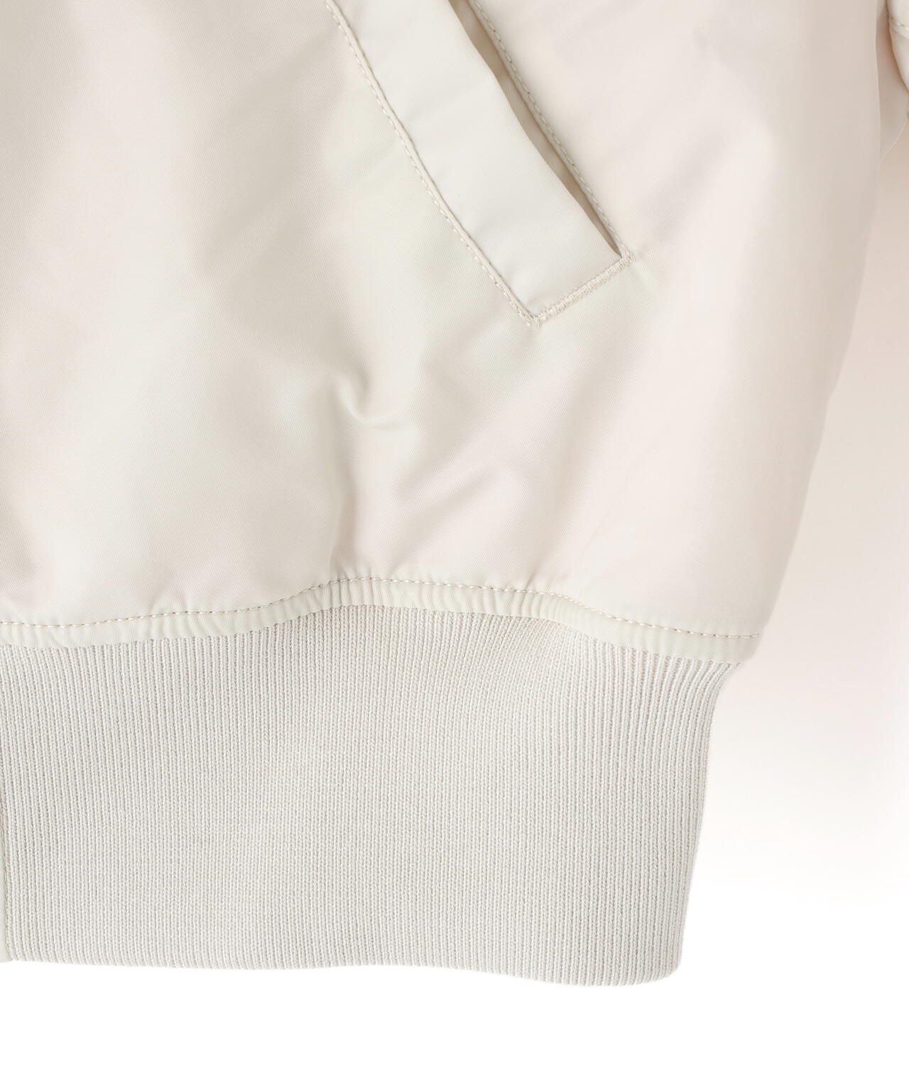 MA-1 CROPPED FLIGHT JACKET W