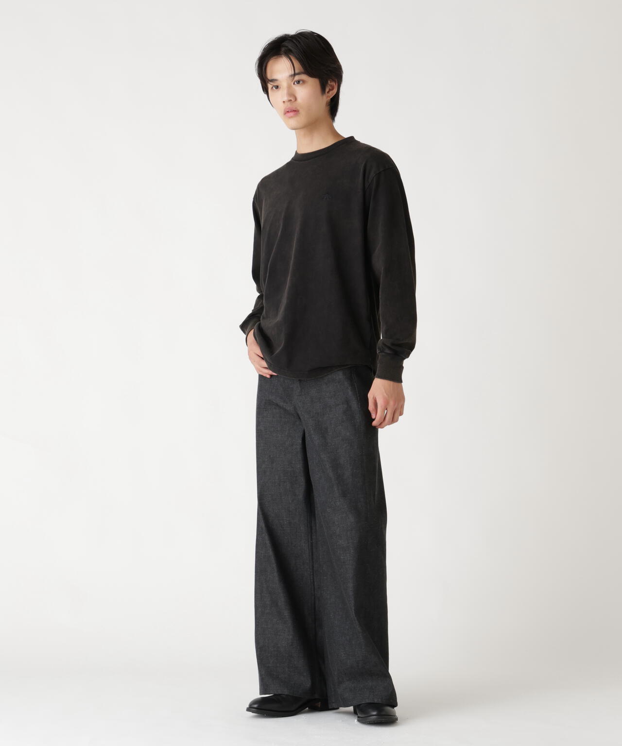 SNOW WASH LS T-SHIRT