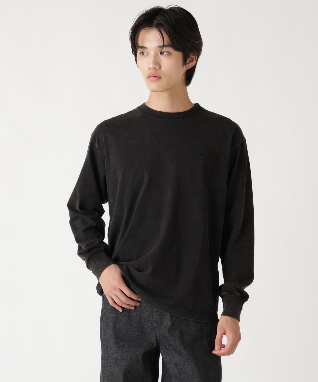 SNOW WASH LS T-SHIRT