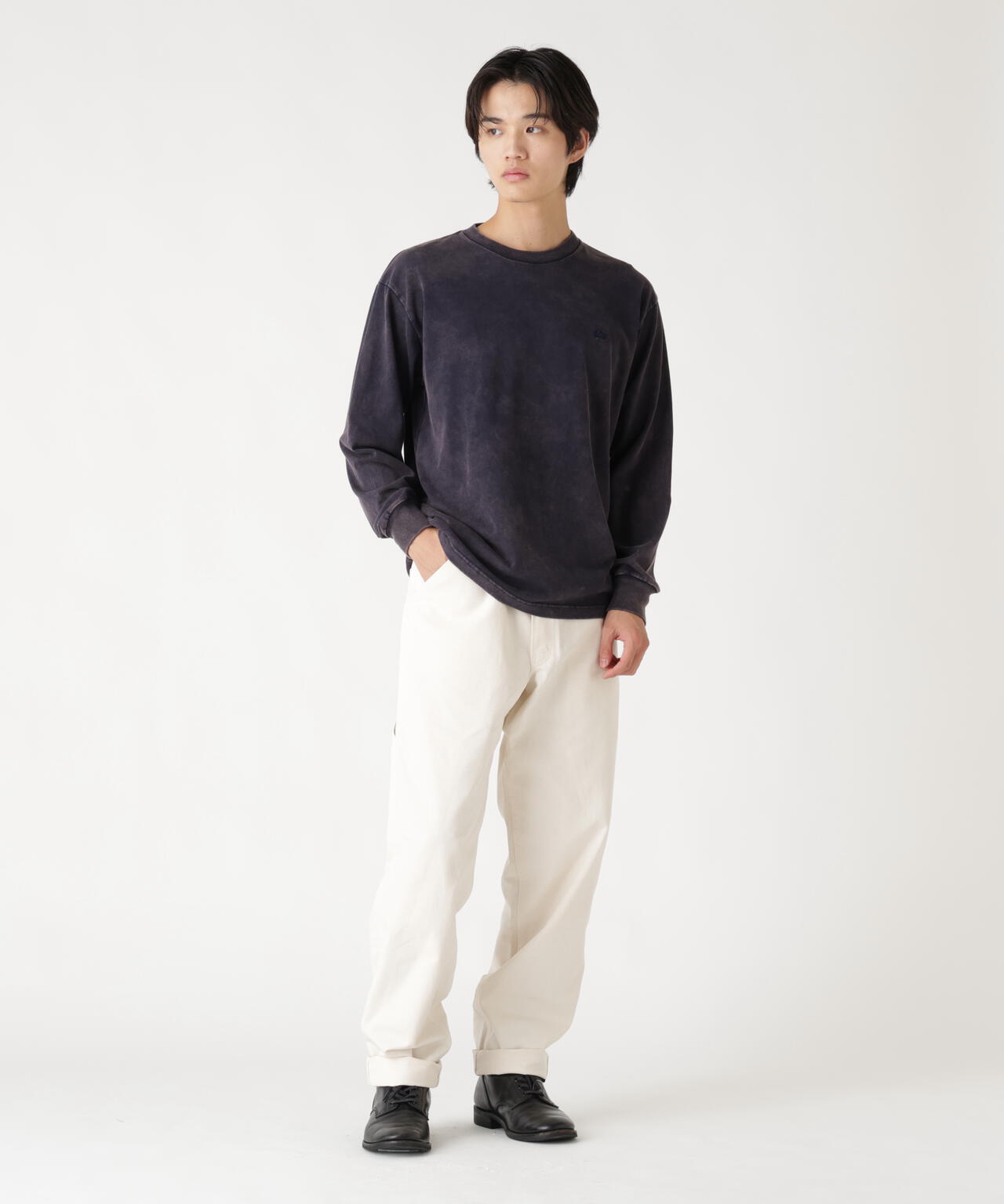 SNOW WASH LS T-SHIRT