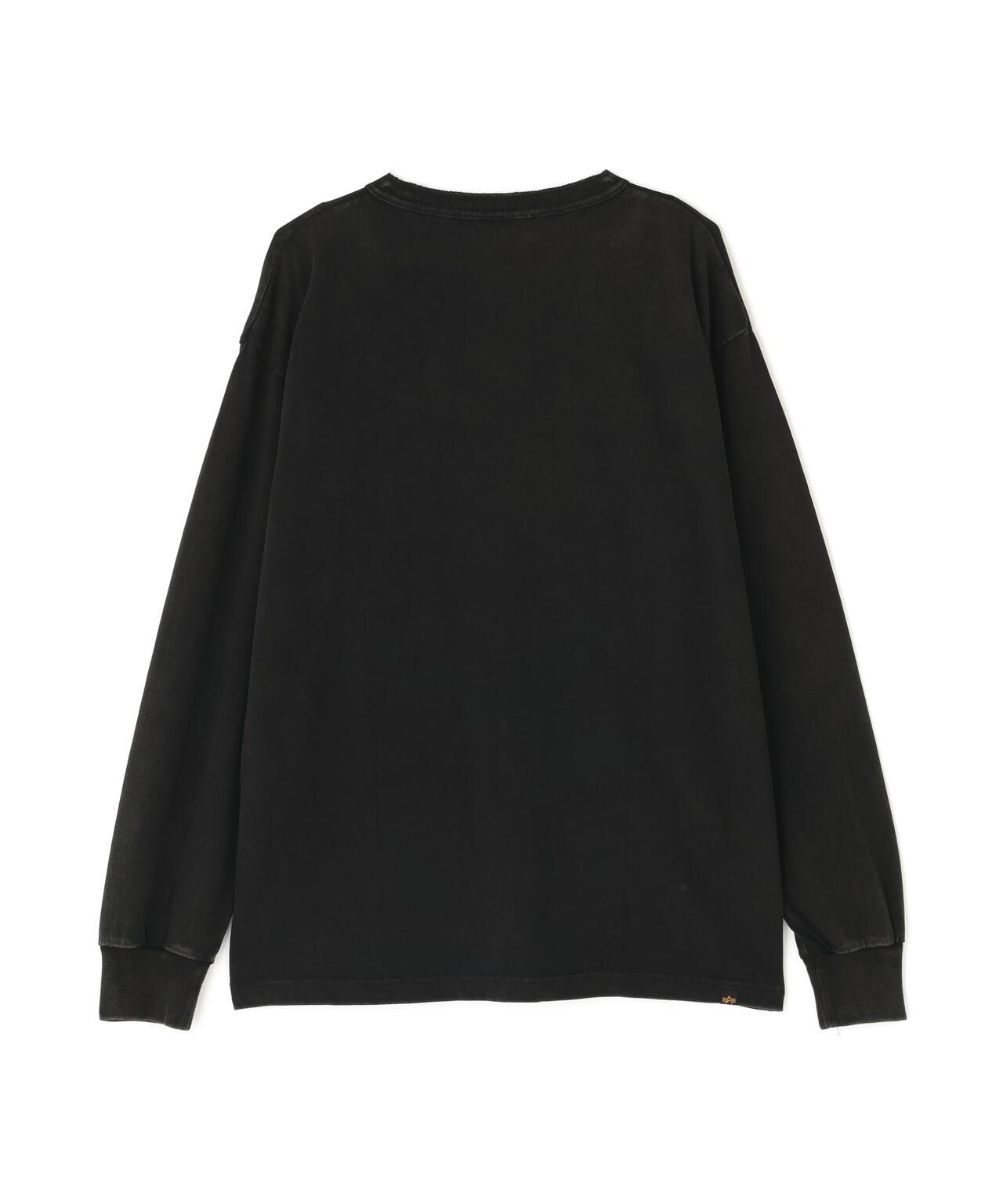 SNOW WASH LS HENLEY NECK T-SHIRT