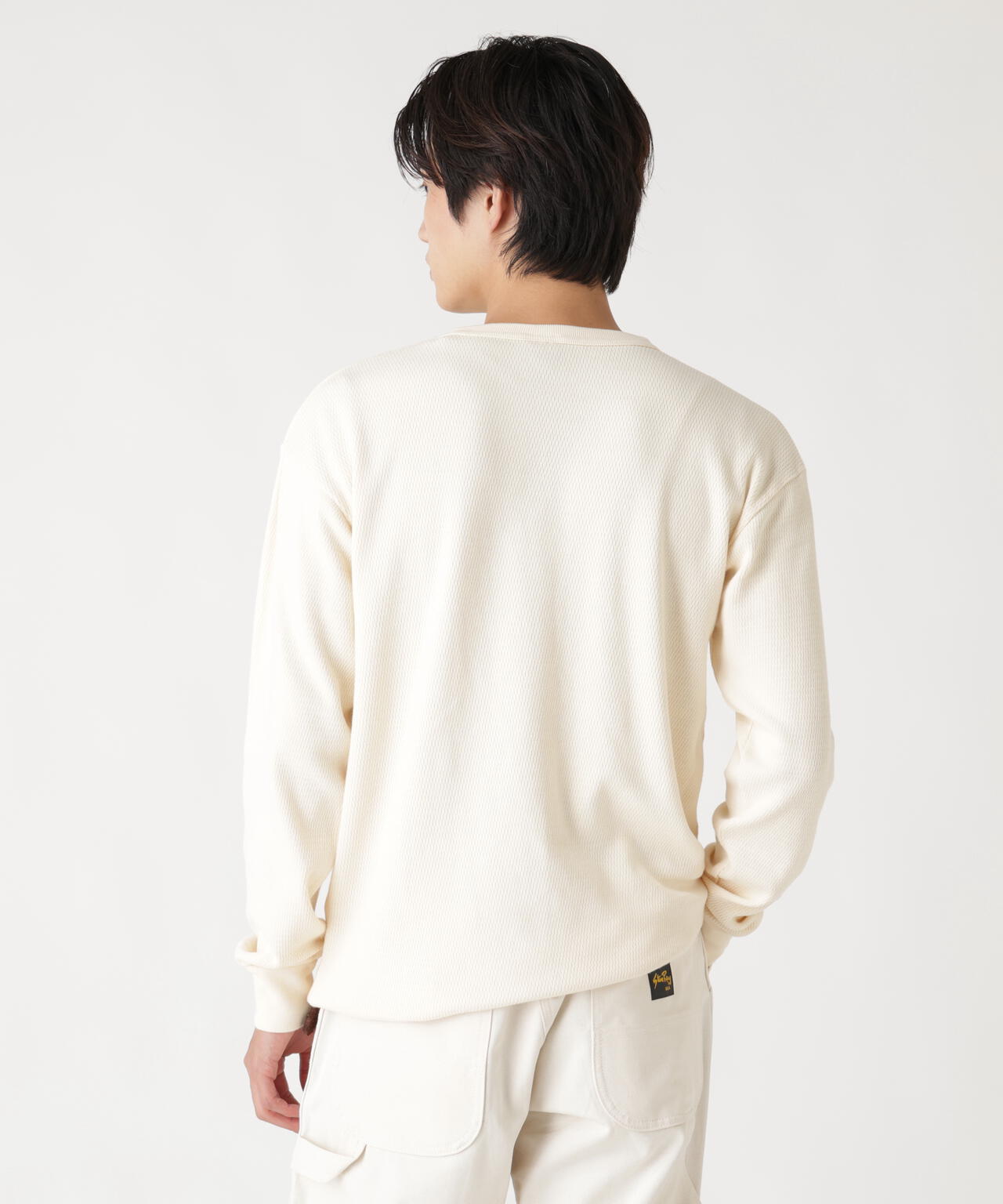 HONEYCOMB WAFFLE LS T-SHIRT / ハニカム ワッフル ロング ティーシャツ