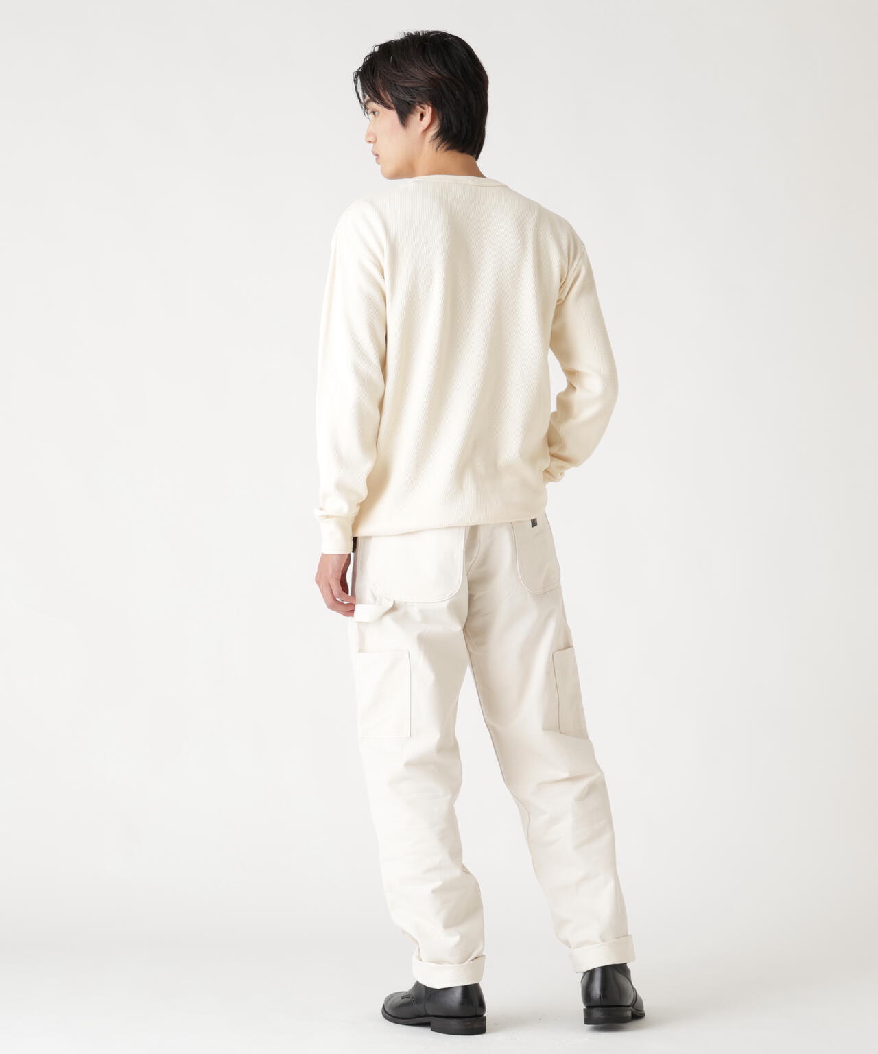HONEYCOMB WAFFLE LS T-SHIRT / ハニカム ワッフル ロング ティーシャツ