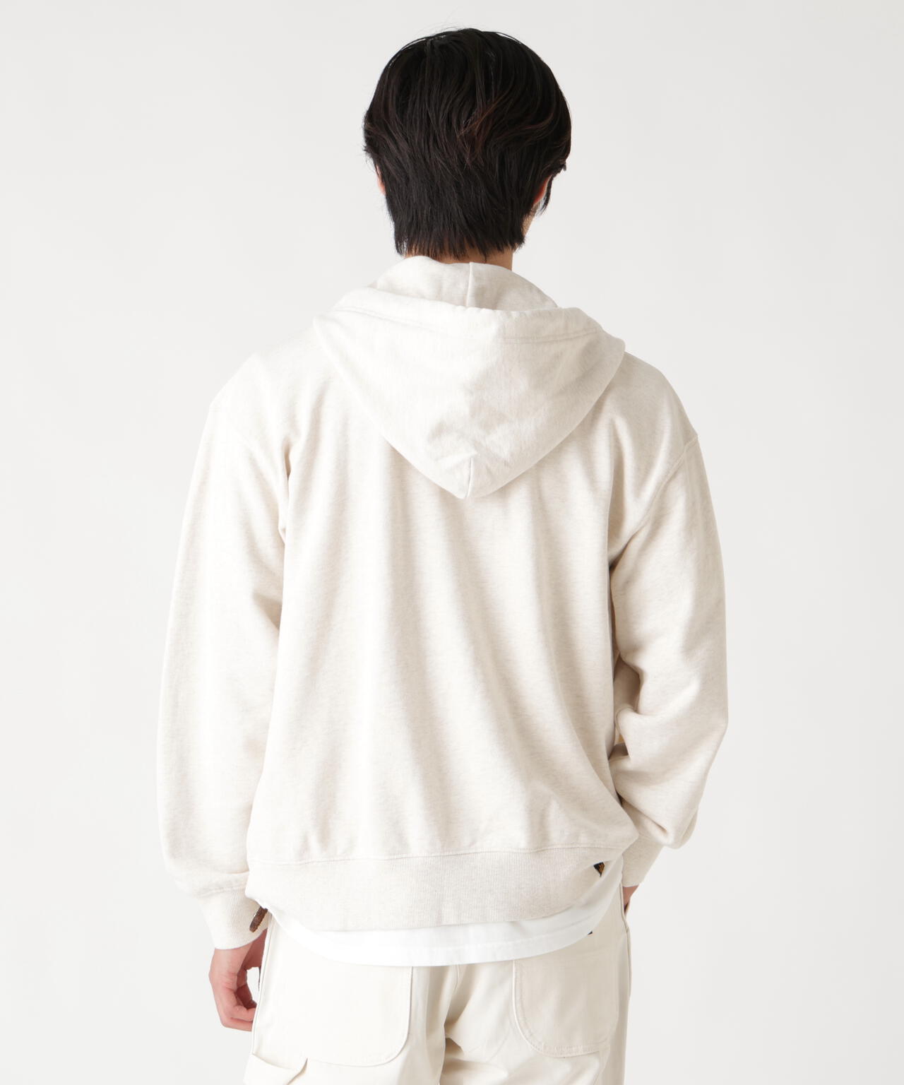 SNOW WASH ZIP HOODIE