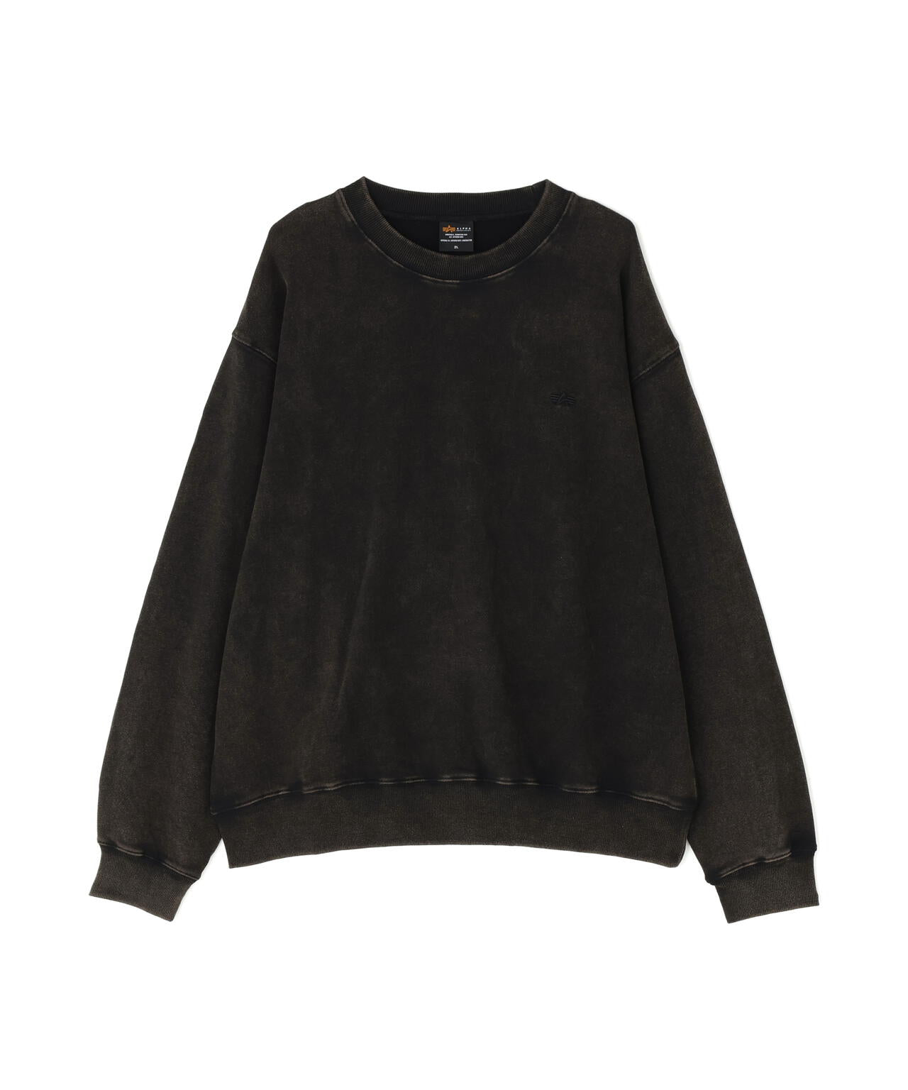 SNOW WASH CREW SWEAT