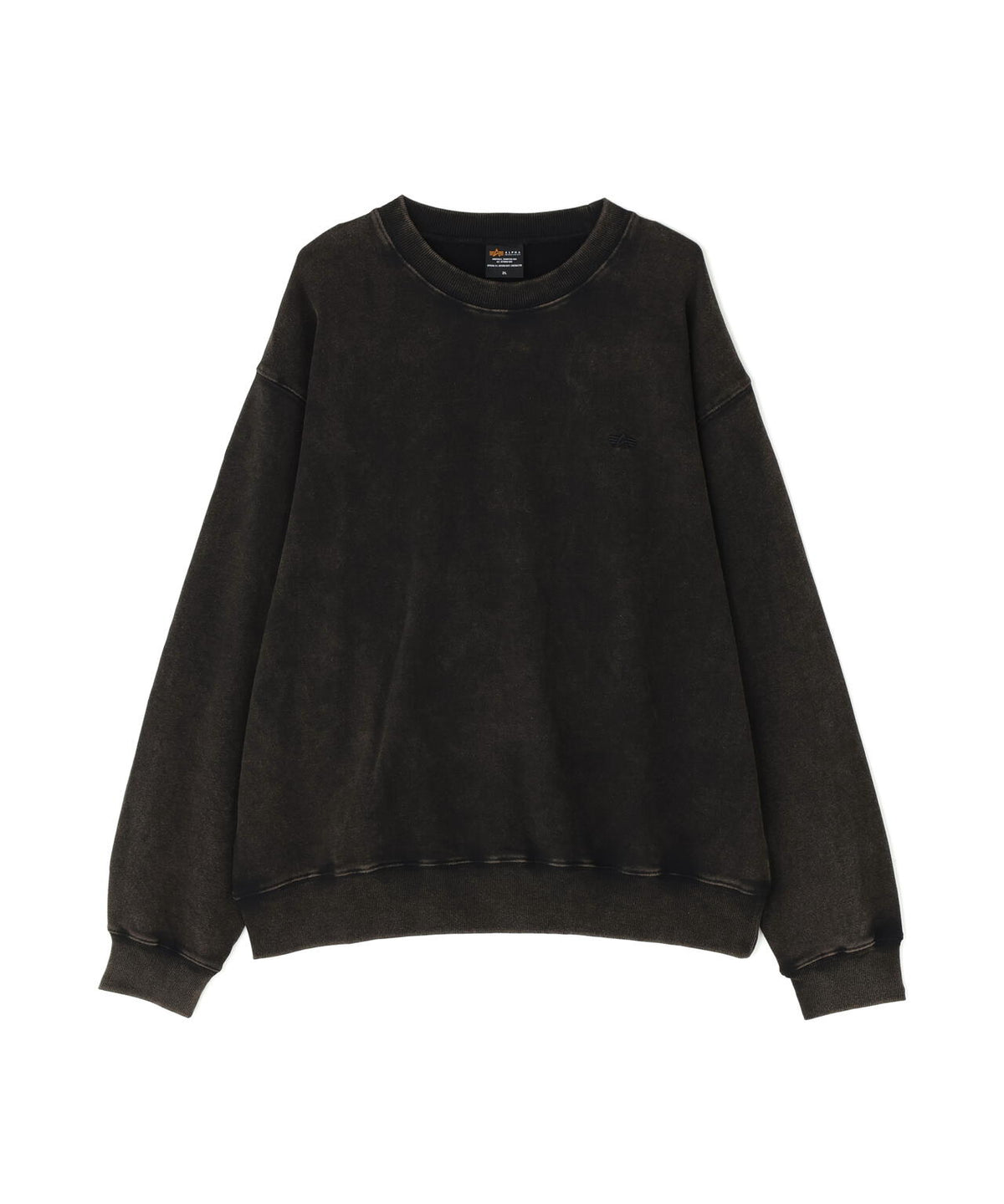 SNOW WASH CREW SWEAT