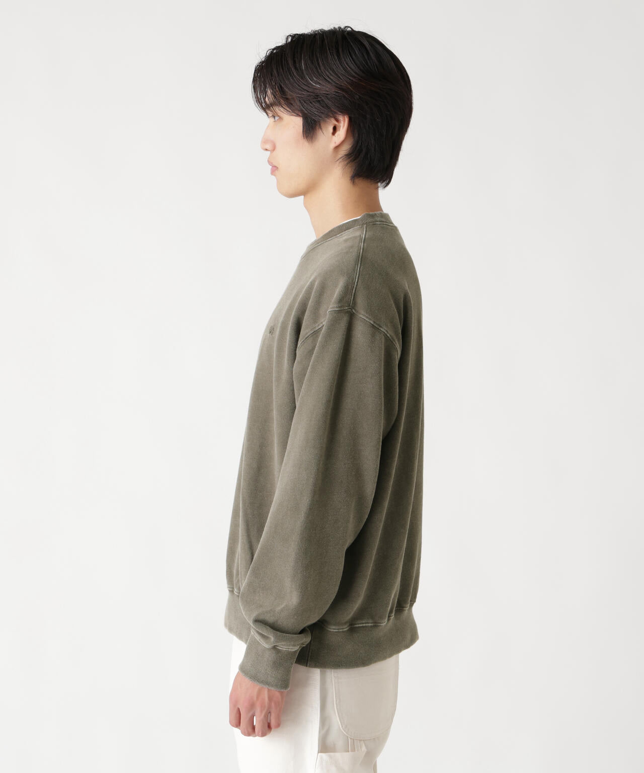 SNOW WASH CREW SWEAT