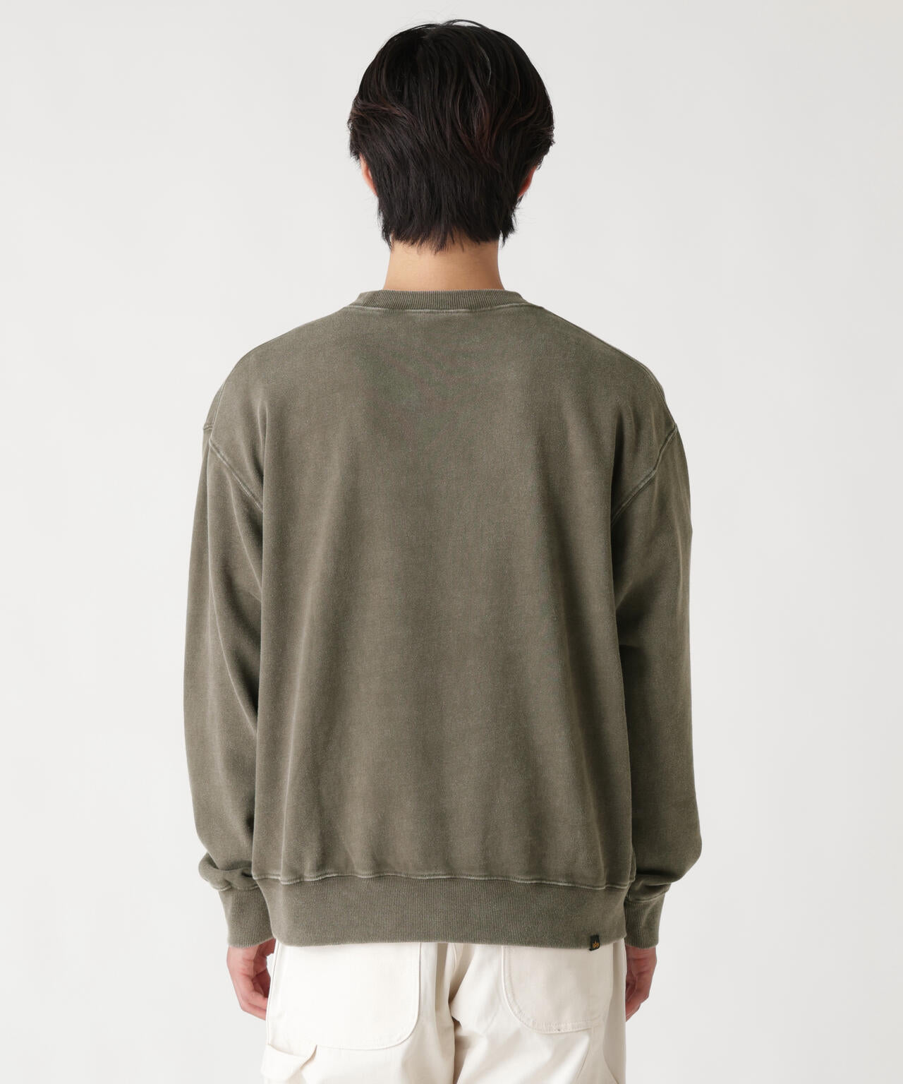 SNOW WASH CREW SWEAT