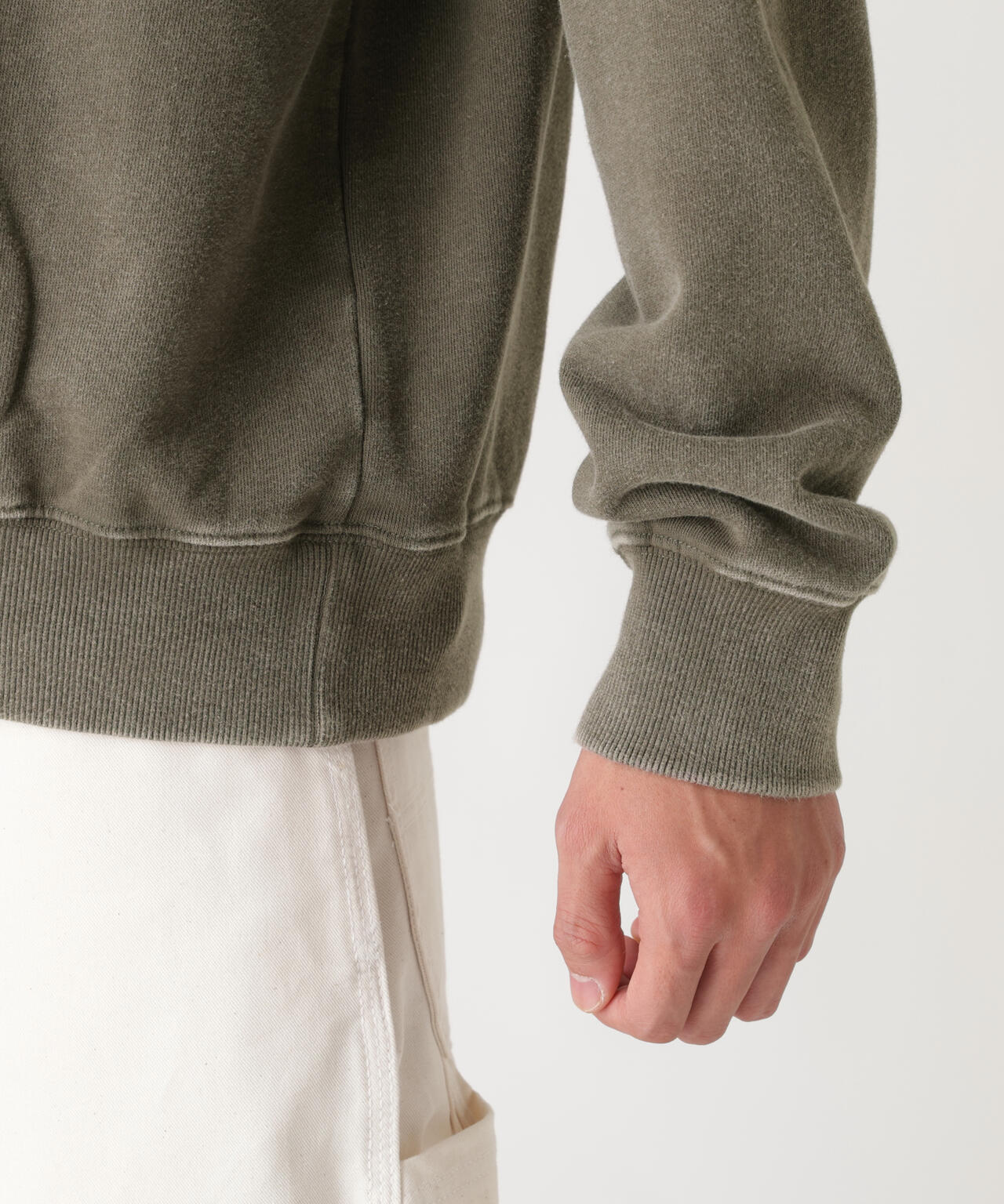 SNOW WASH CREW SWEAT