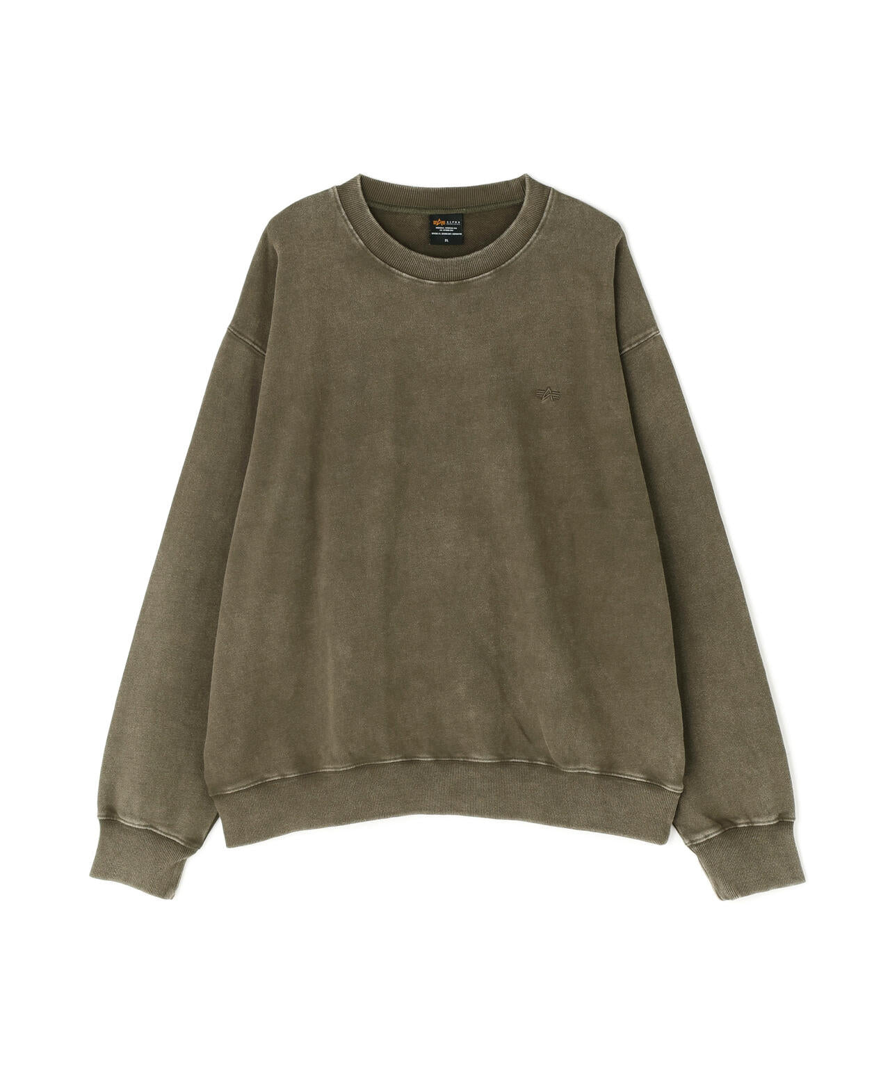 SNOW WASH CREW SWEAT