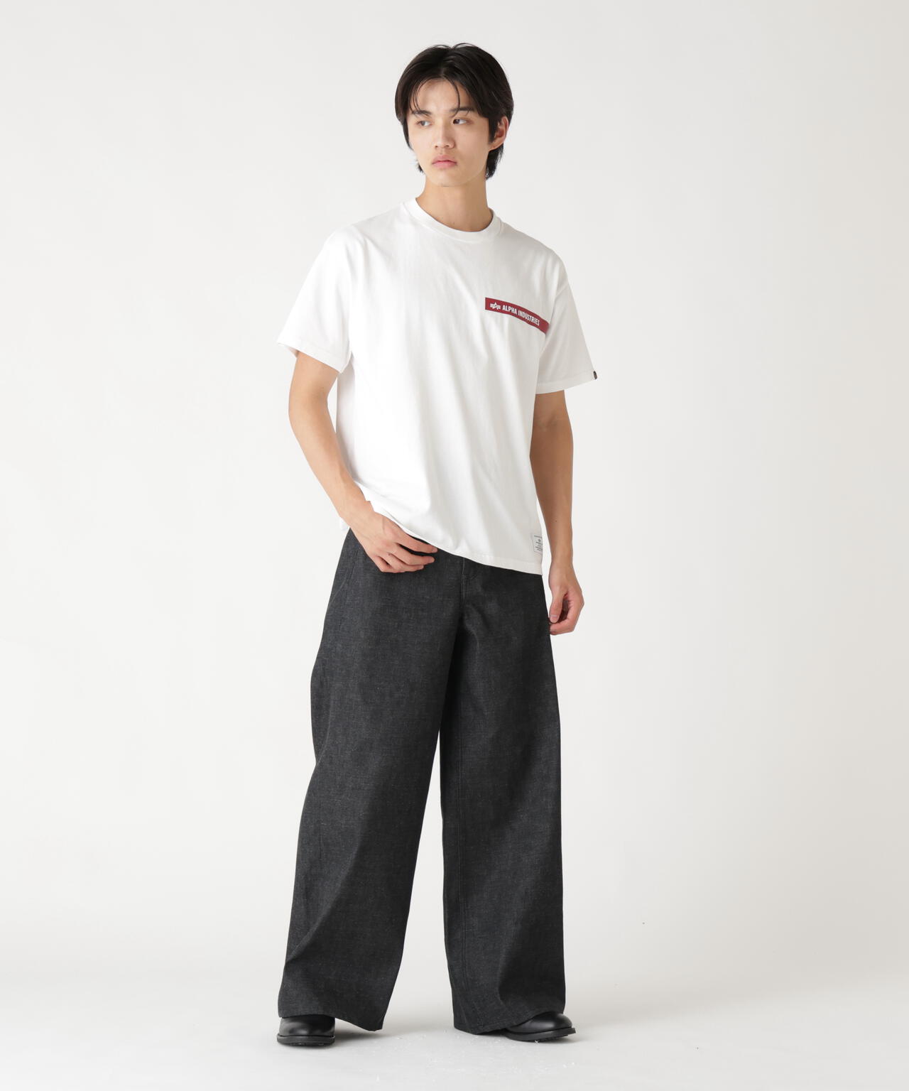 ALPHA RED RIBBON T-SHIRT