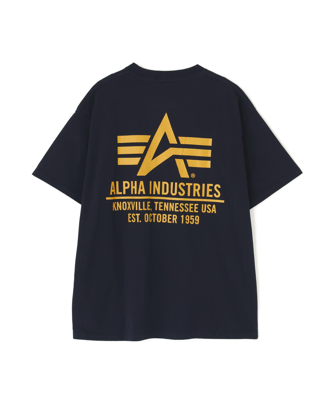 ALPHA RED RIBBON T-SHIRT / アルファ レッド リボン ティーシャツ