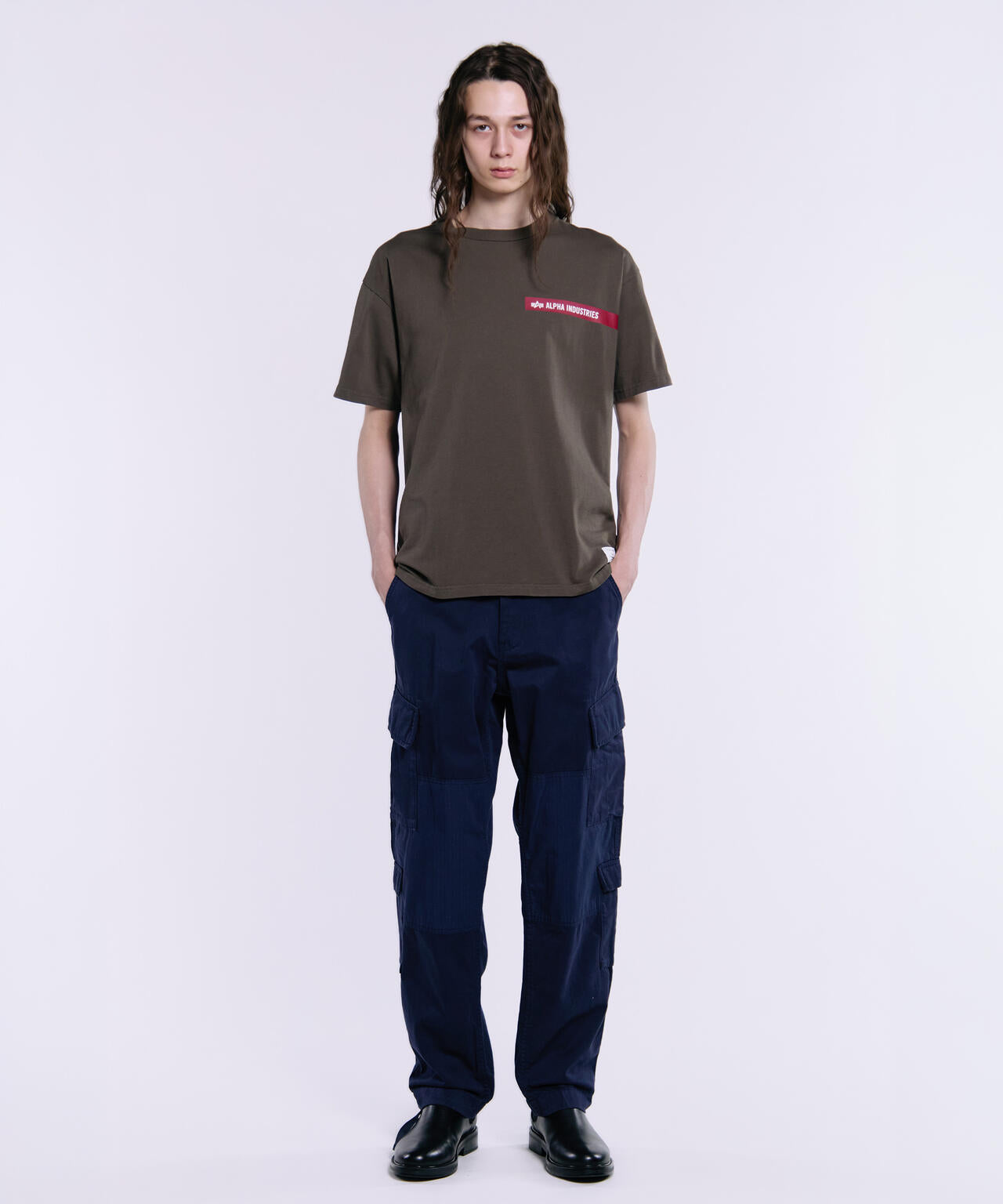 ALPHA RED RIBBON T-SHIRT