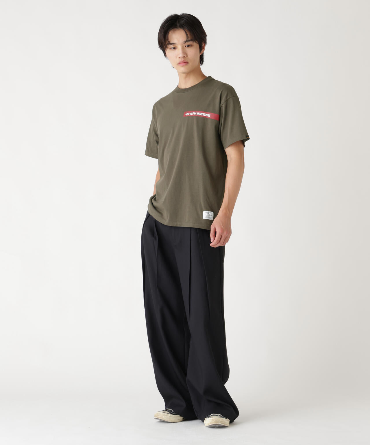 ALPHA RED RIBBON T-SHIRT