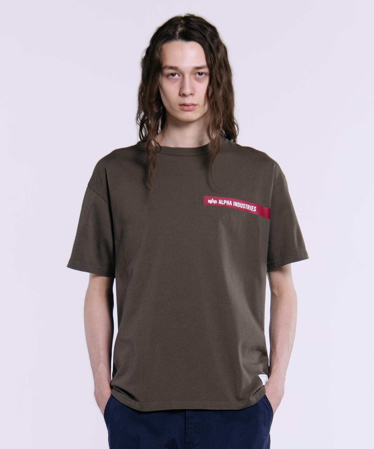 ALPHA RED RIBBON T-SHIRT