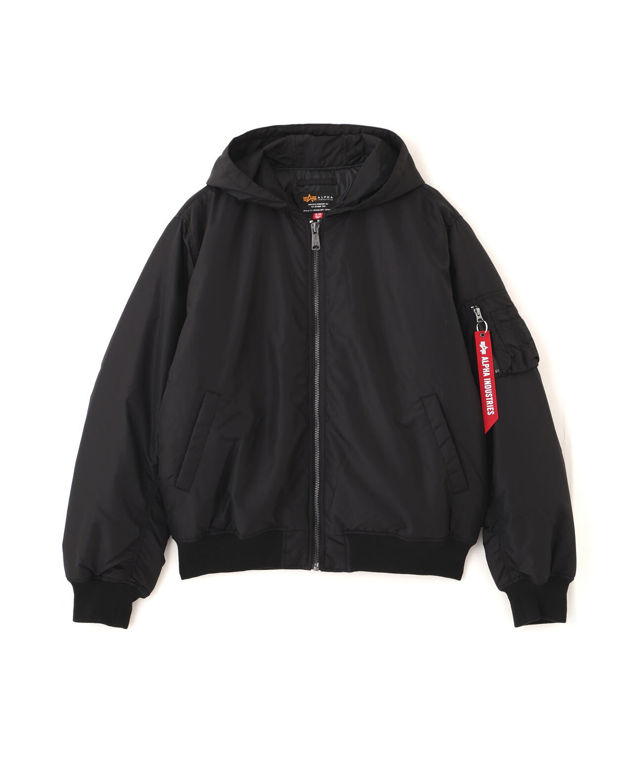 MA-1 HOODED OXFORD FLIGHT JACKET