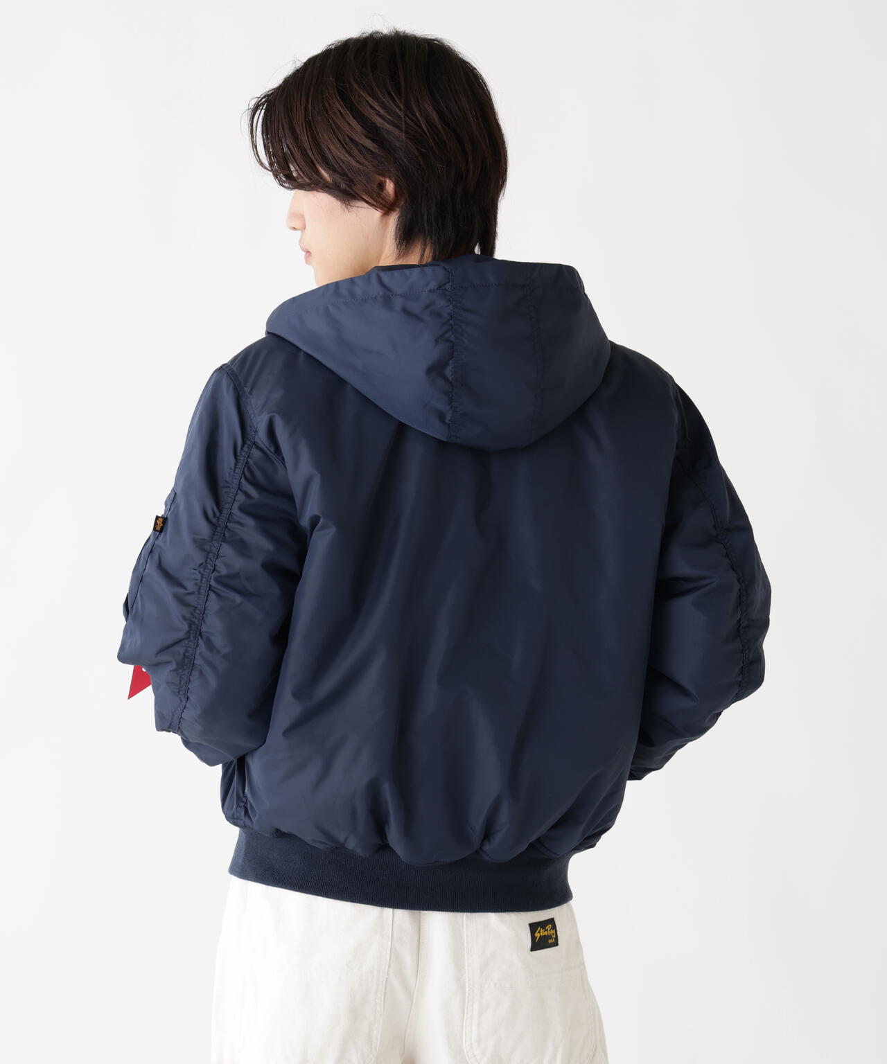 MA-1 HOODED OXFORD FLIGHT JACKET