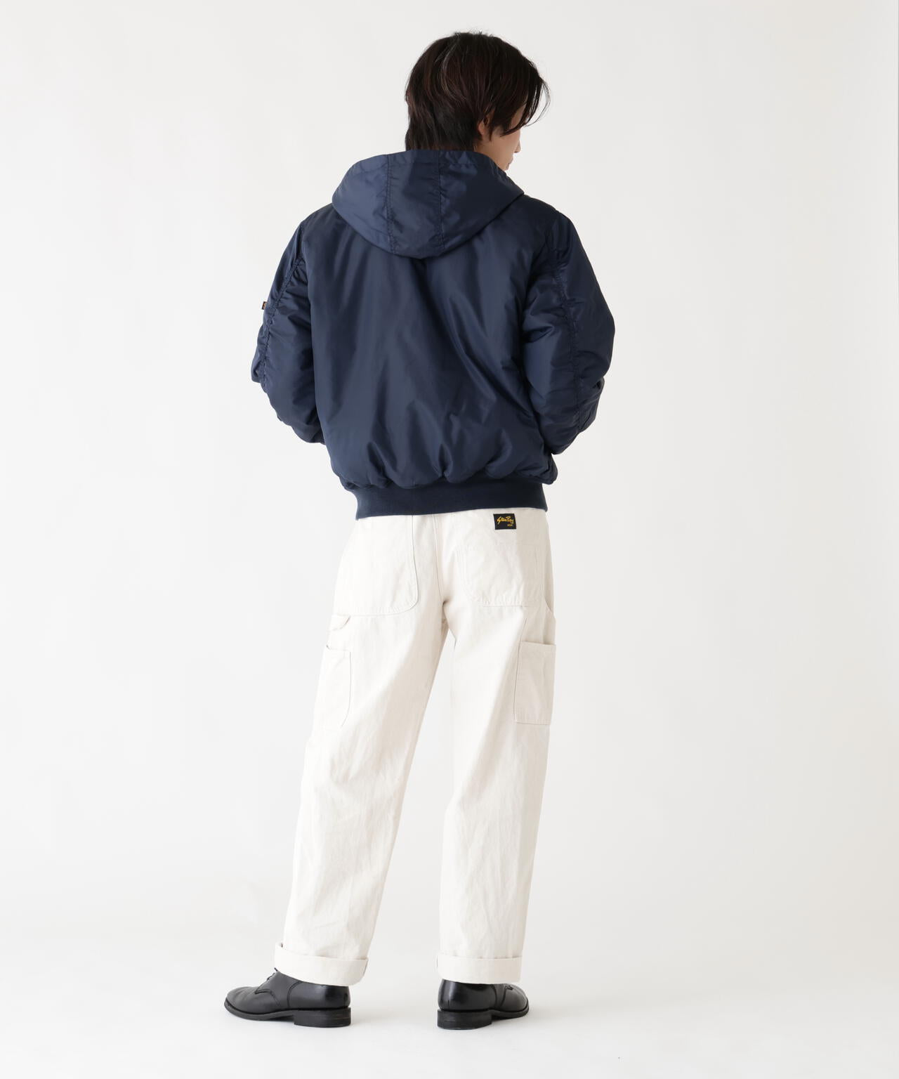 MA-1 HOODED OXFORD FLIGHT JACKET