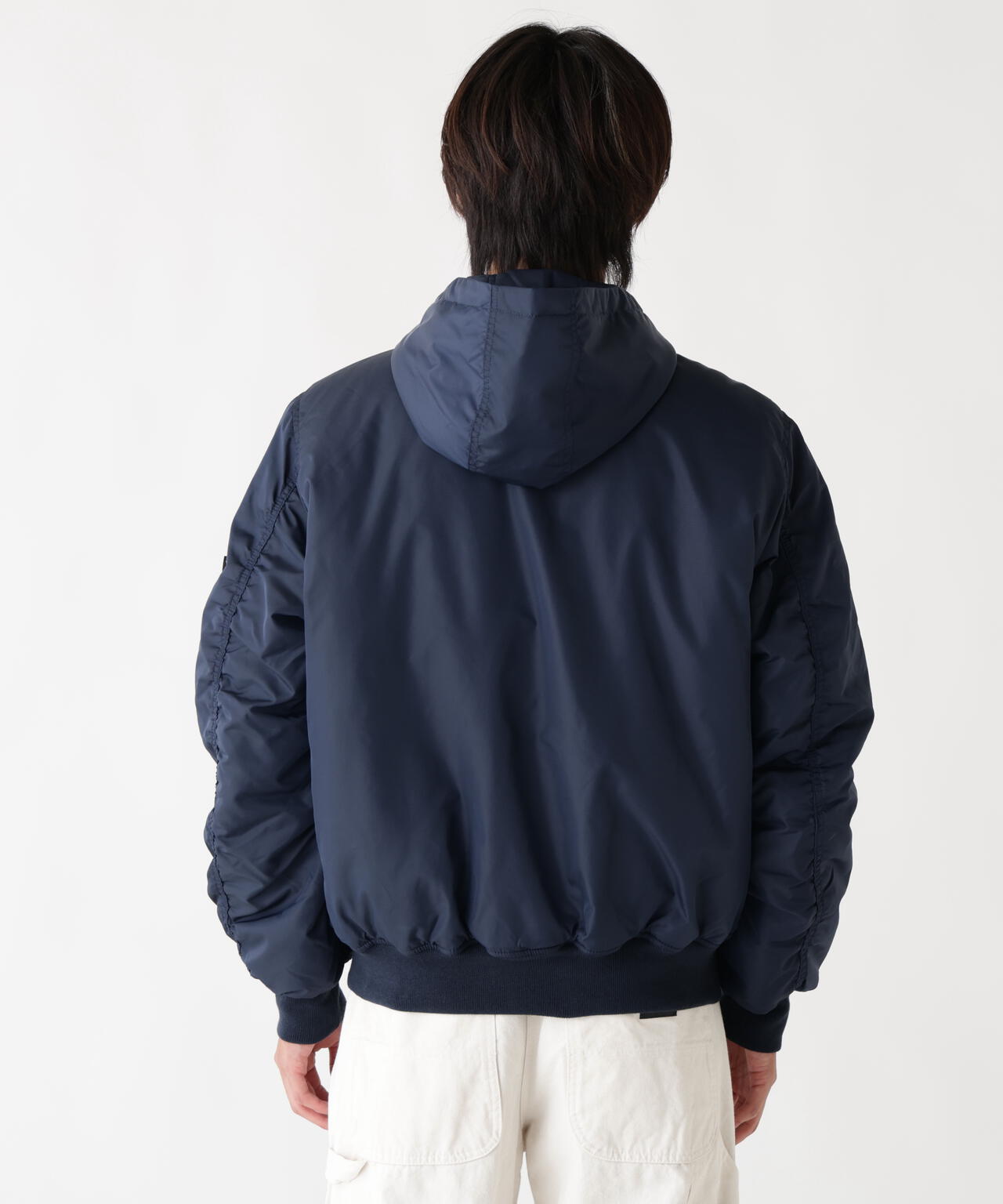 MA-1 HOODED OXFORD FLIGHT JACKET