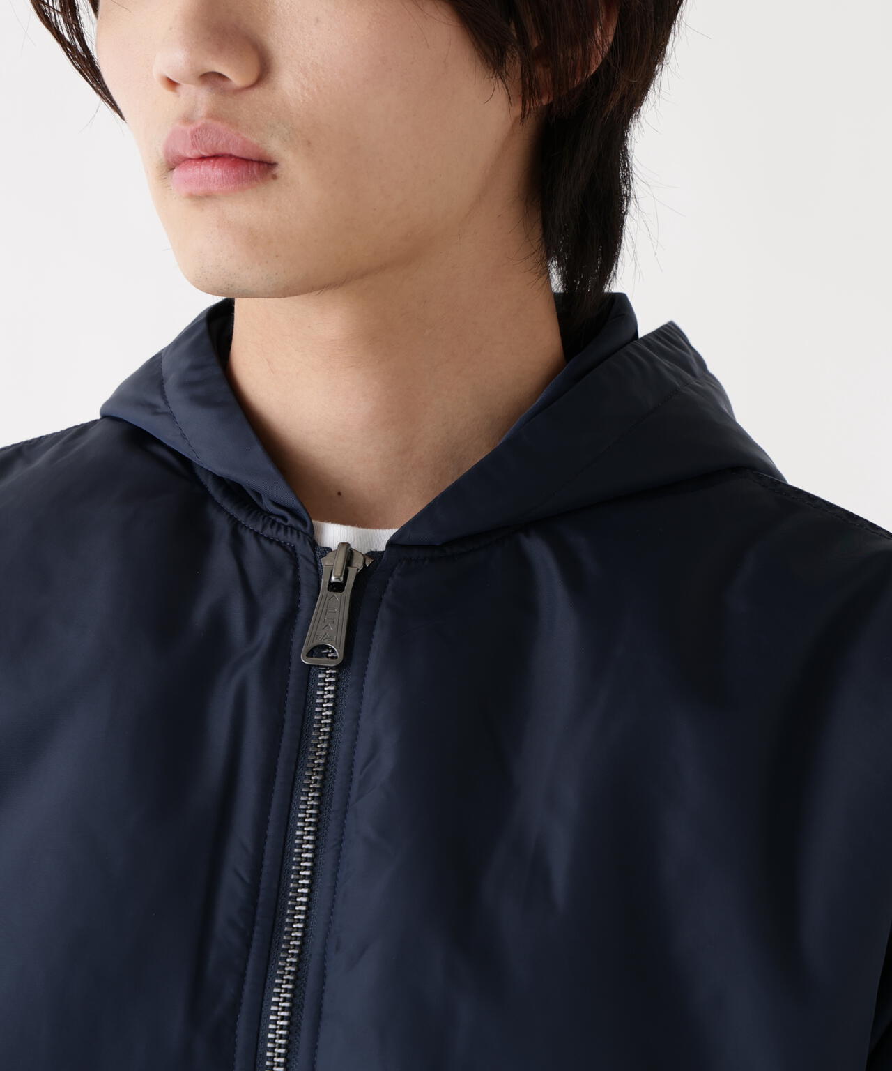 MA-1 HOODED OXFORD FLIGHT JACKET