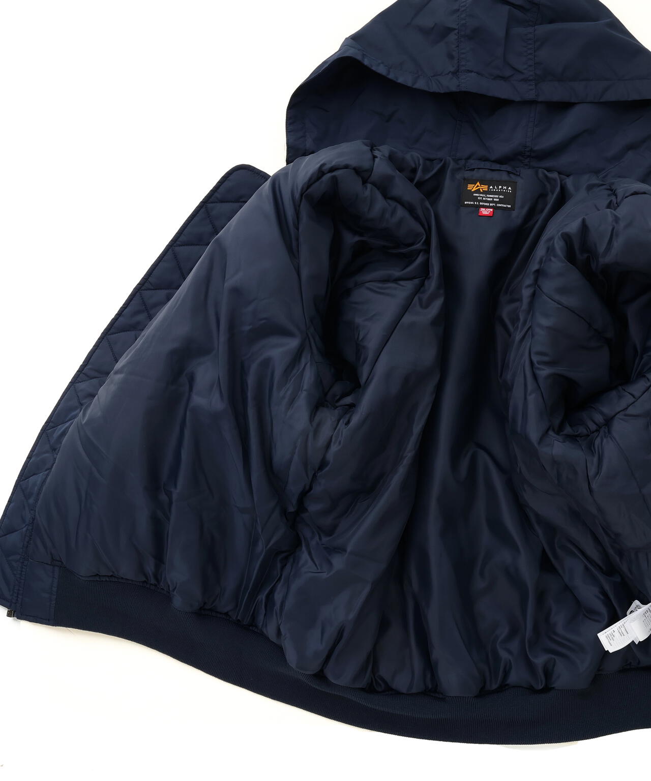 MA-1 HOODED OXFORD FLIGHT JACKET