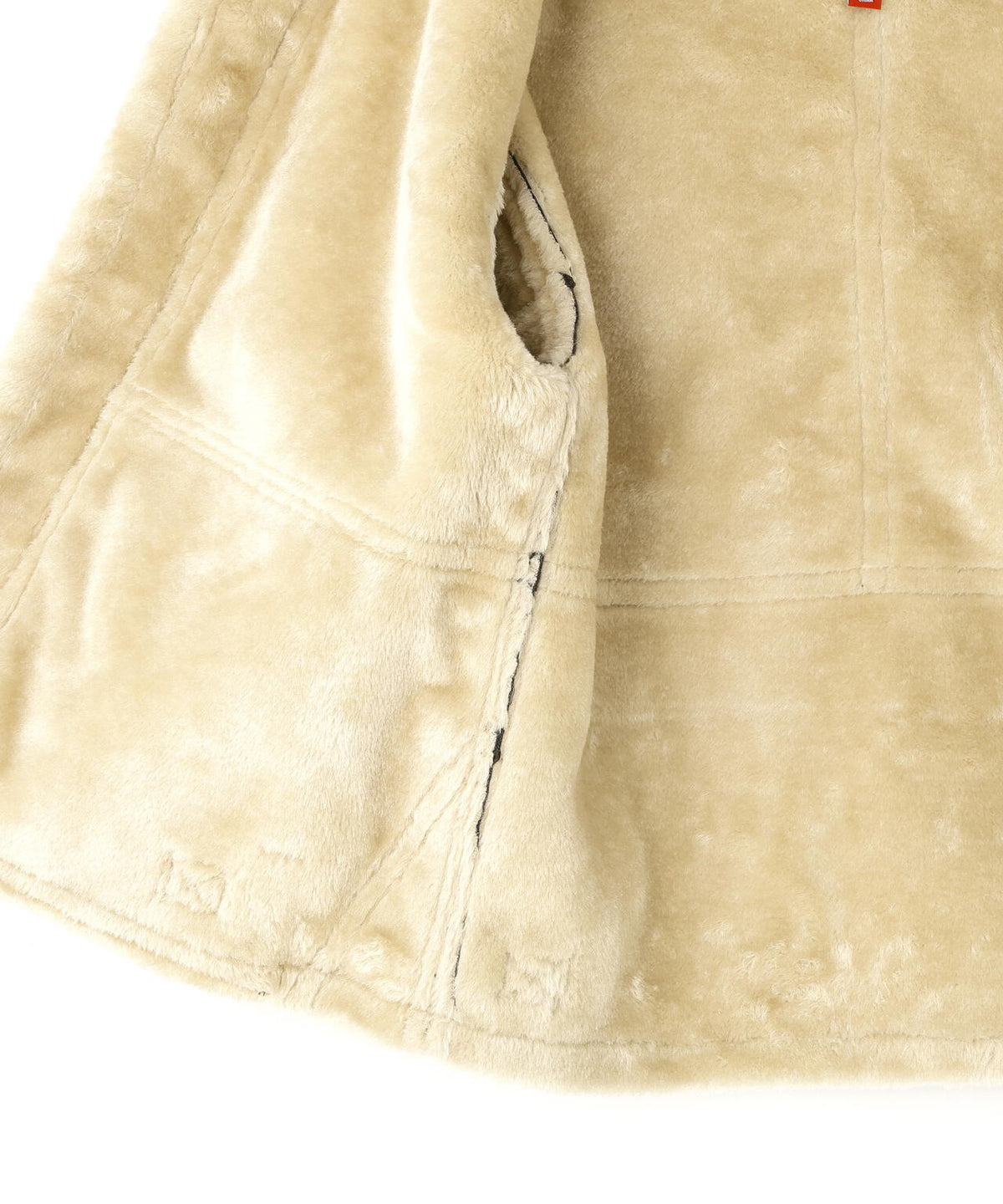 FAUX LEATHER B-3 MOD JACKET