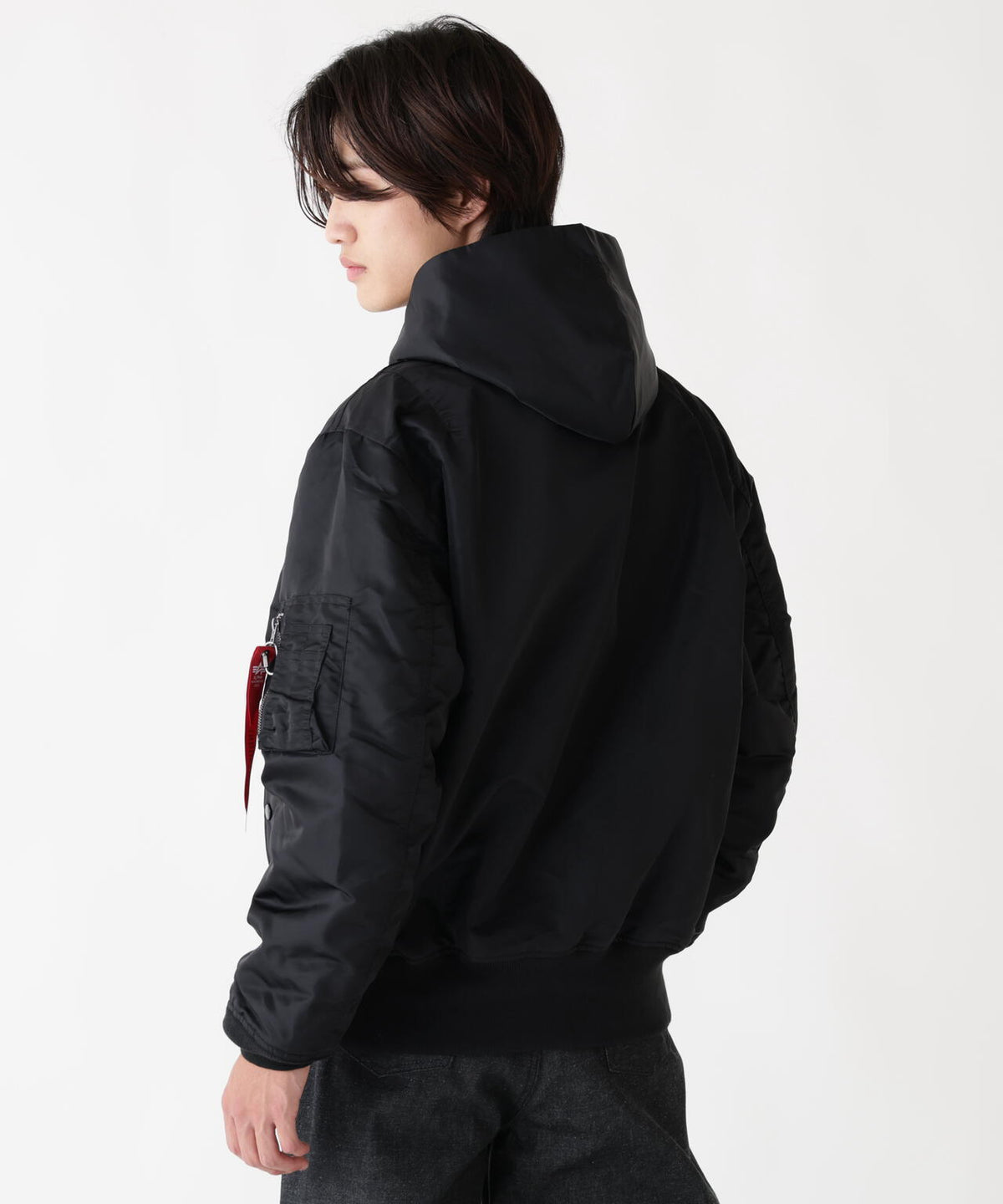 PULL-OVER HOODED MA-1