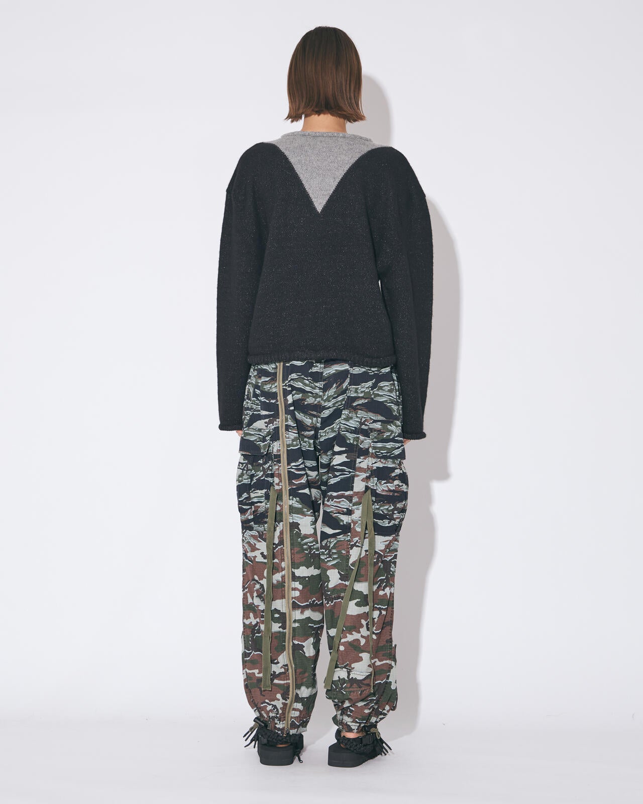 beautiful people × Alpha|double-end camouflage cargo pants
