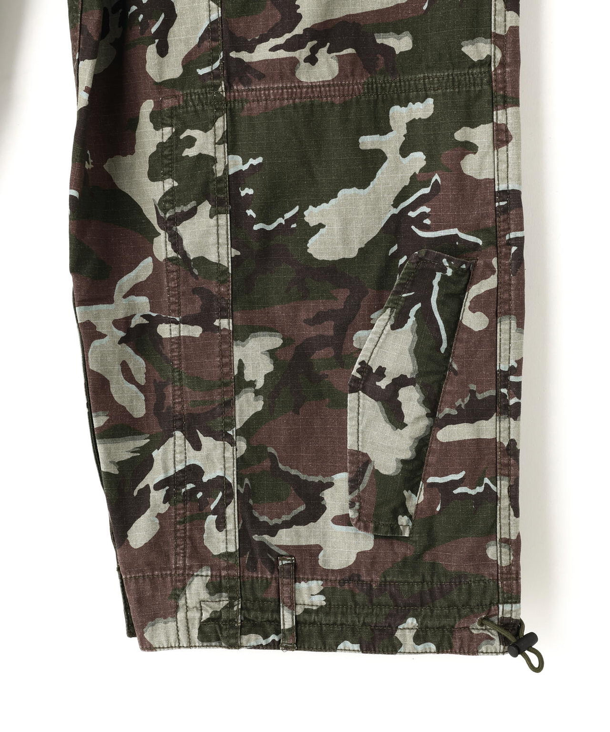 beautiful people × Alpha|double-end camouflage cargo pants