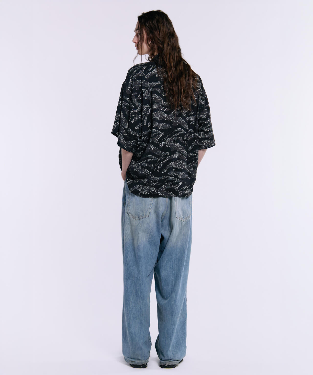 SS CAMO RELAXED CAMP SHIRT / ショートスリーブ カモ リラックス キャンプ シャツ