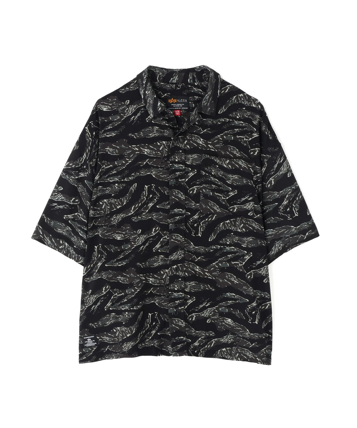 SS CAMO RELAXED CAMP SHIRT / ショートスリーブ カモ リラックス キャンプ シャツ