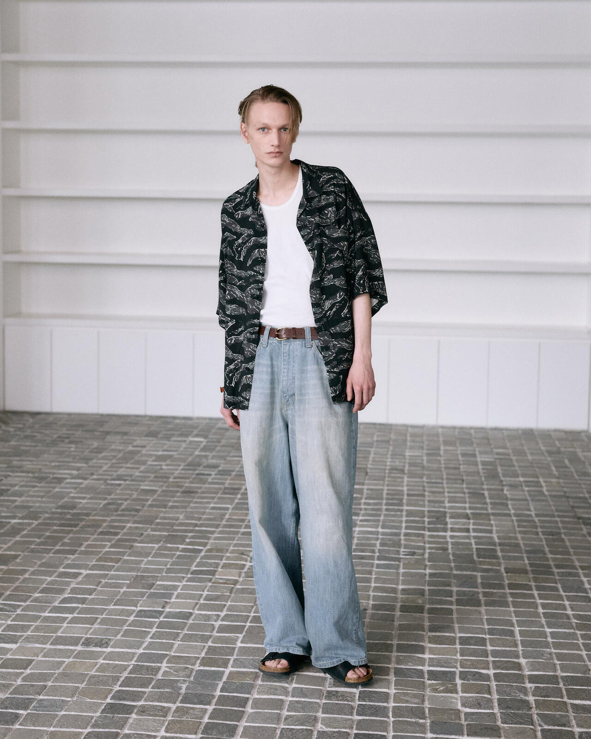 SS CAMO RELAXED CAMP SHIRT / ショートスリーブ カモ リラックス キャンプ シャツ