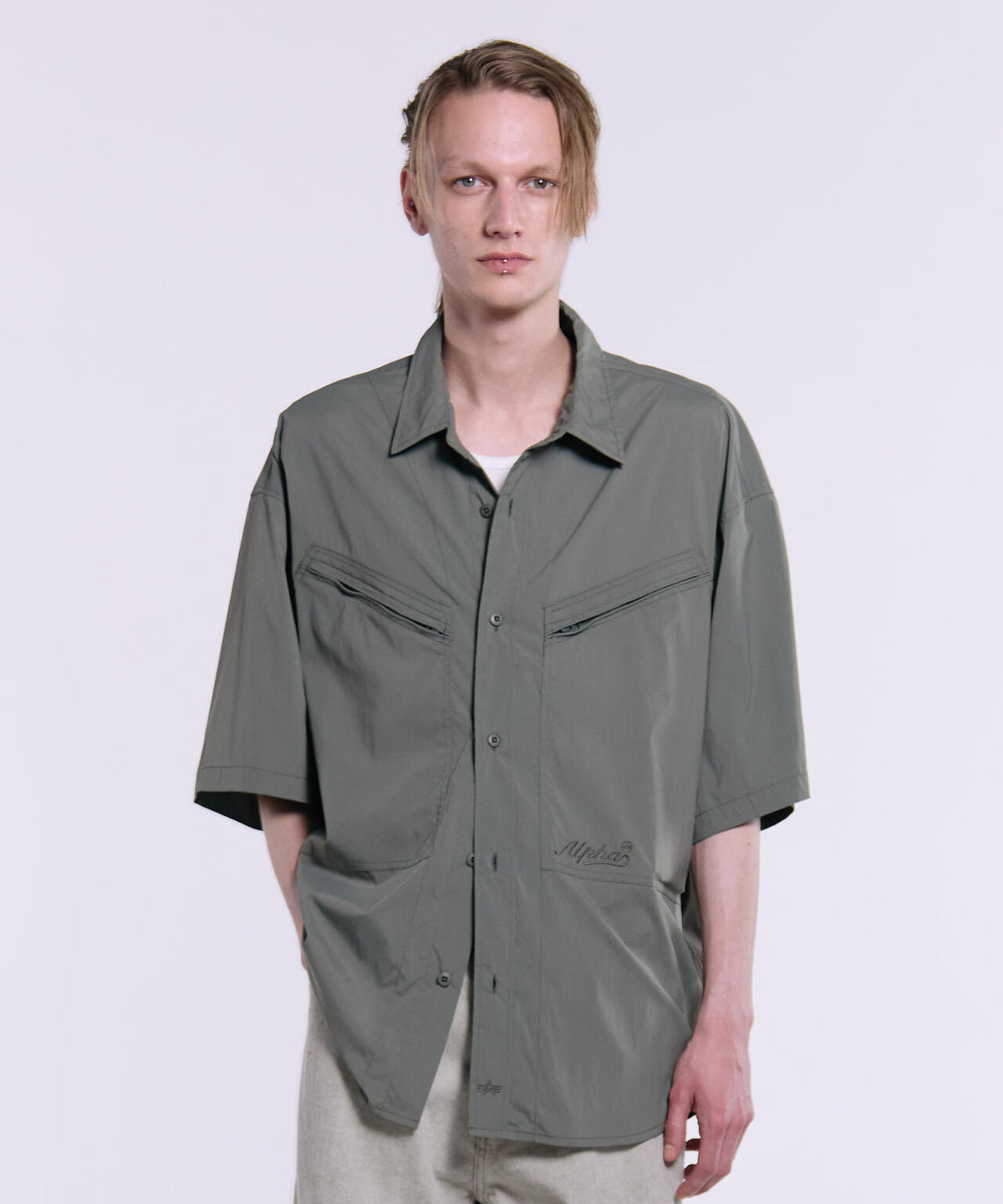 SS CWU 27/P RELAXED SHIRT / ショートスリーブ シーダブルユー リラックス シャツ