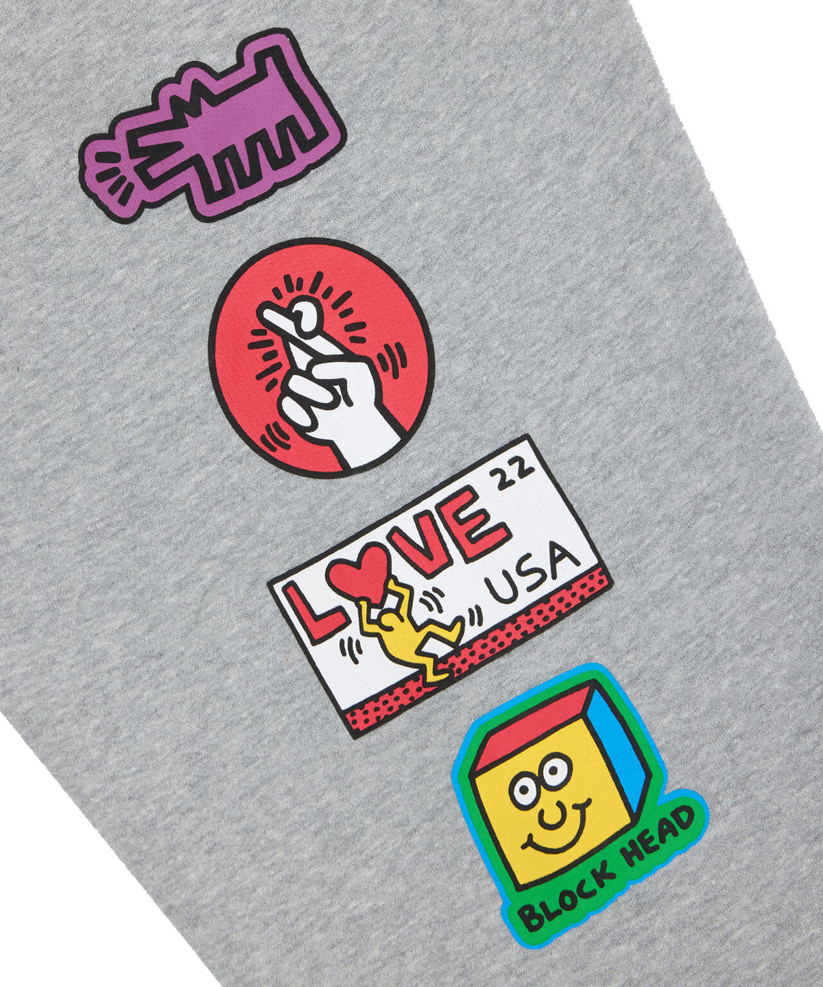 Keith Haring X Alpha POP SHOP GRAPHIC HOODIE / ポップショップ グラフィック フードパーカ