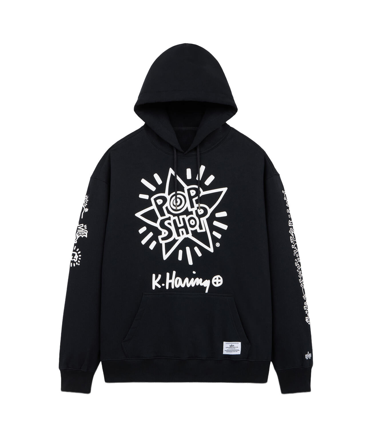 Keith Haring X Alpha NEW YORK GRAPHIC HOODIE