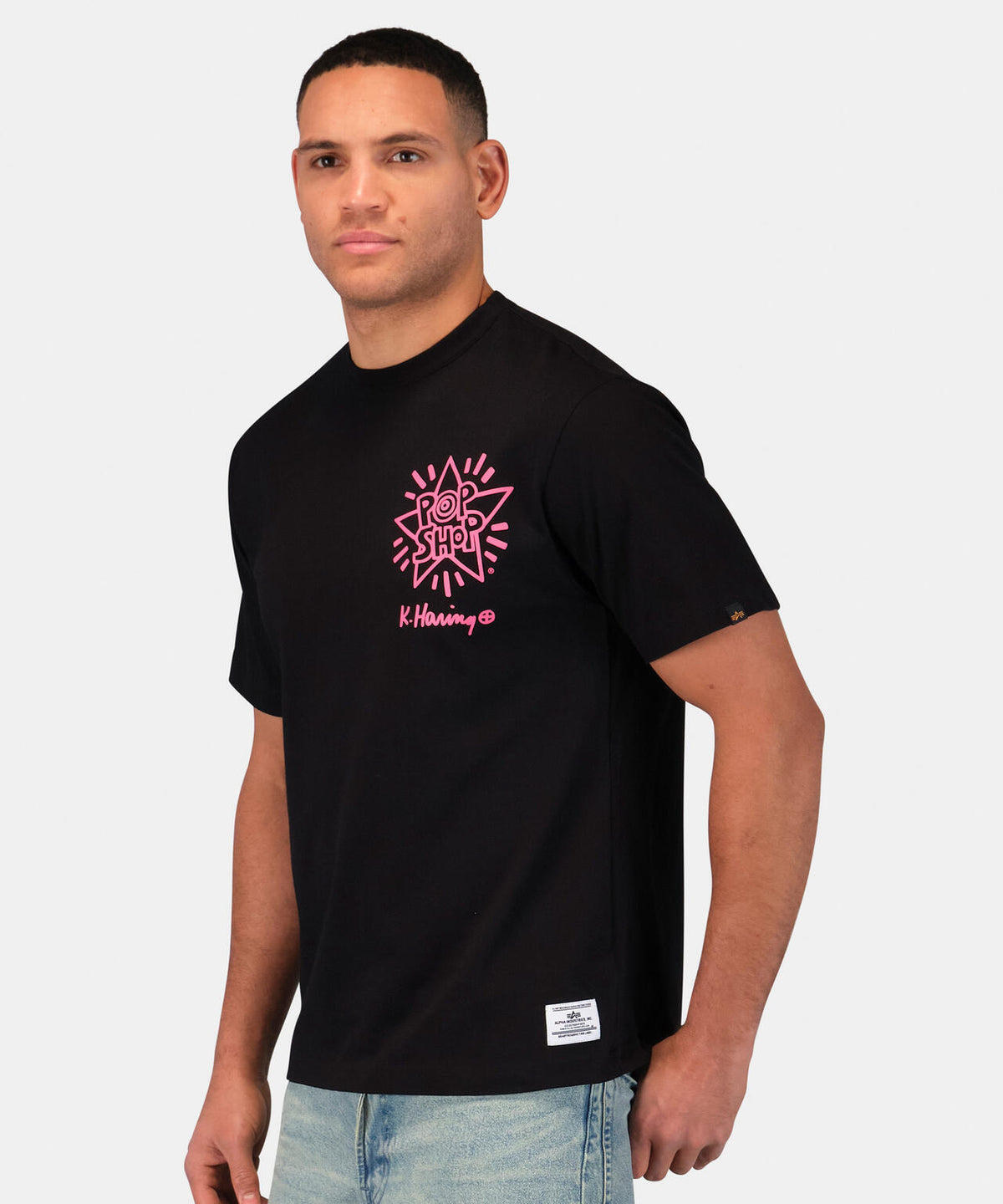 Keith Haring X Alpha GRAPHIC TEE DRAGON / グラフィックティーシャツ ドラゴン