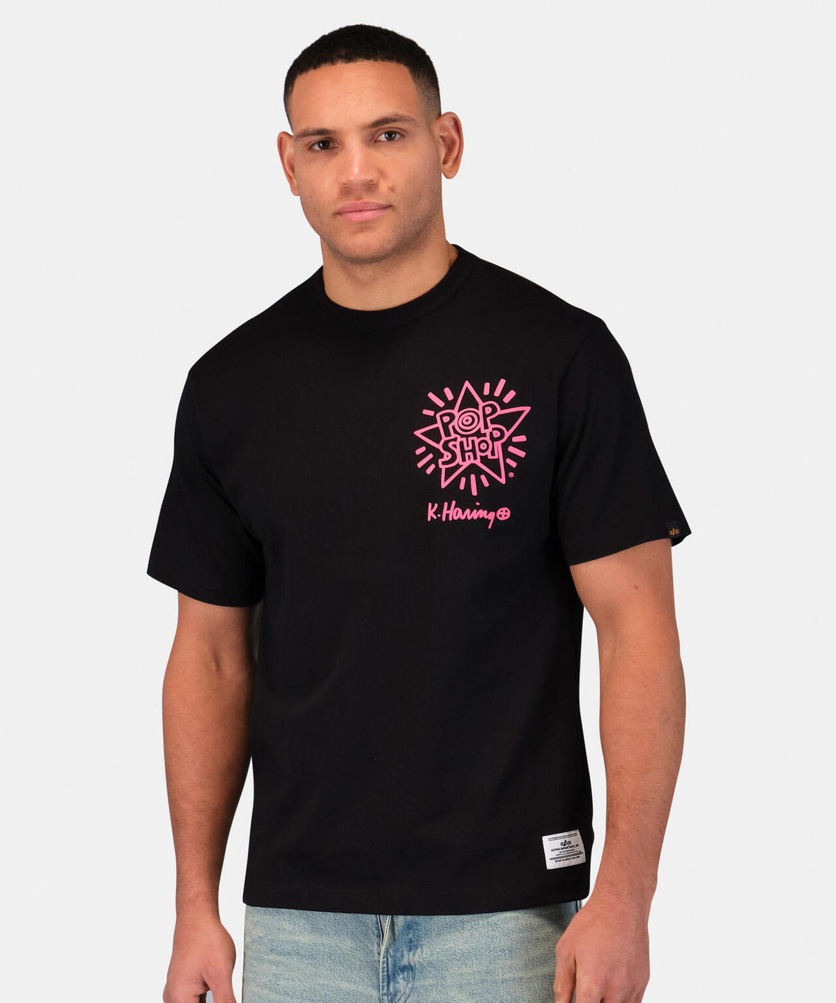 Keith Haring X Alpha GRAPHIC TEE DRAGON / グラフィックティーシャツ ドラゴン