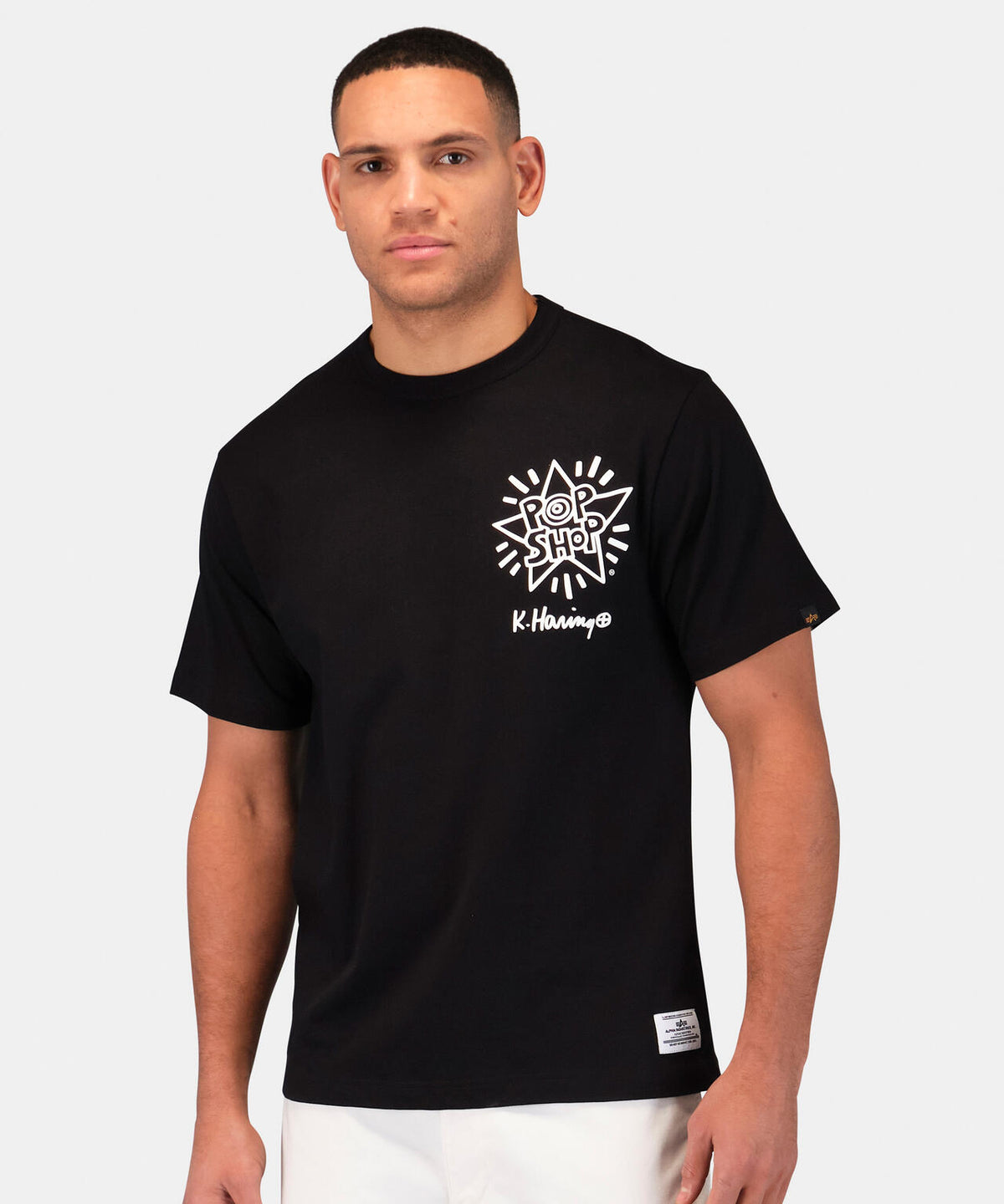 Keith Haring X Alpha GRAPHIC TEE POP SHOP / グラフィックティーシャツ ポップショップ