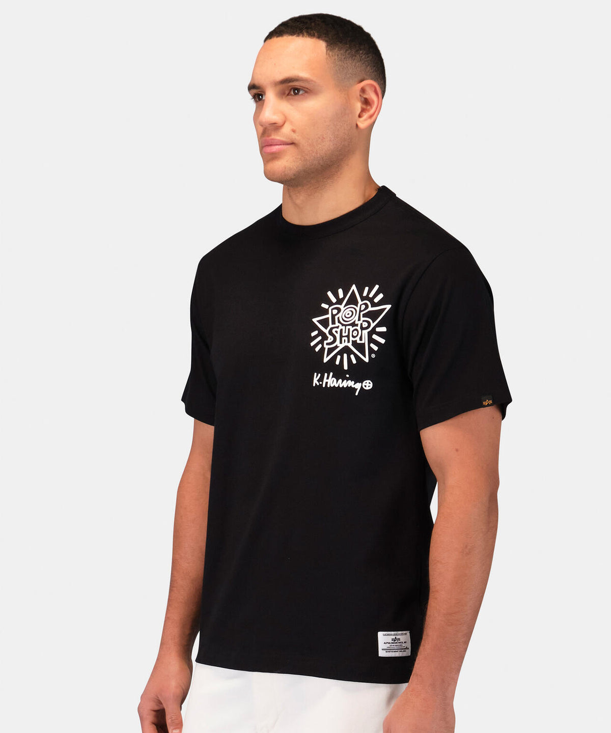 Keith Haring X Alpha GRAPHIC TEE POP SHOP / グラフィックティーシャツ ポップショップ
