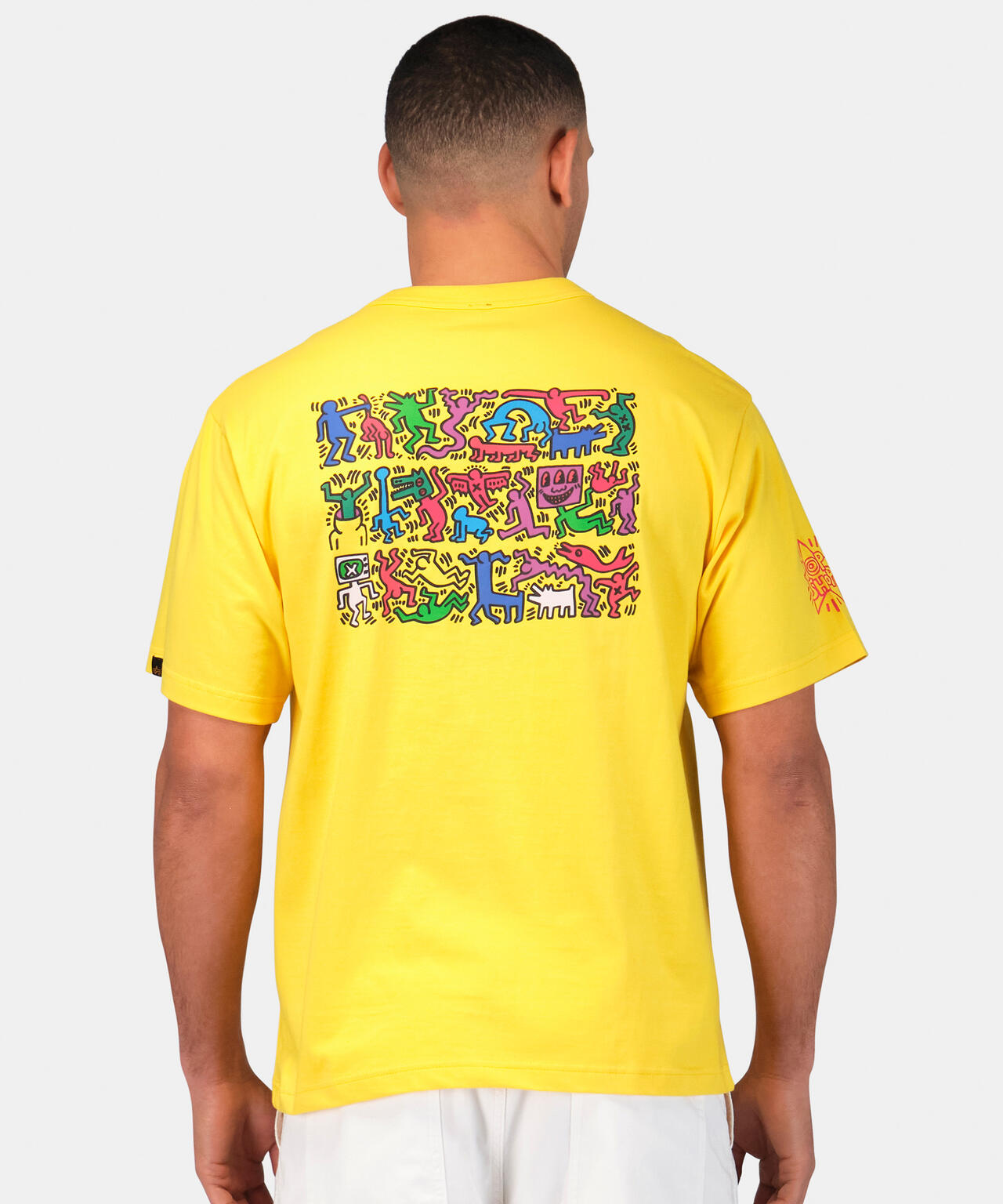 Keith Haring X Alpha GRAPHIC TEE HEART MAN / グラフィック ティーシャツ ハートマン