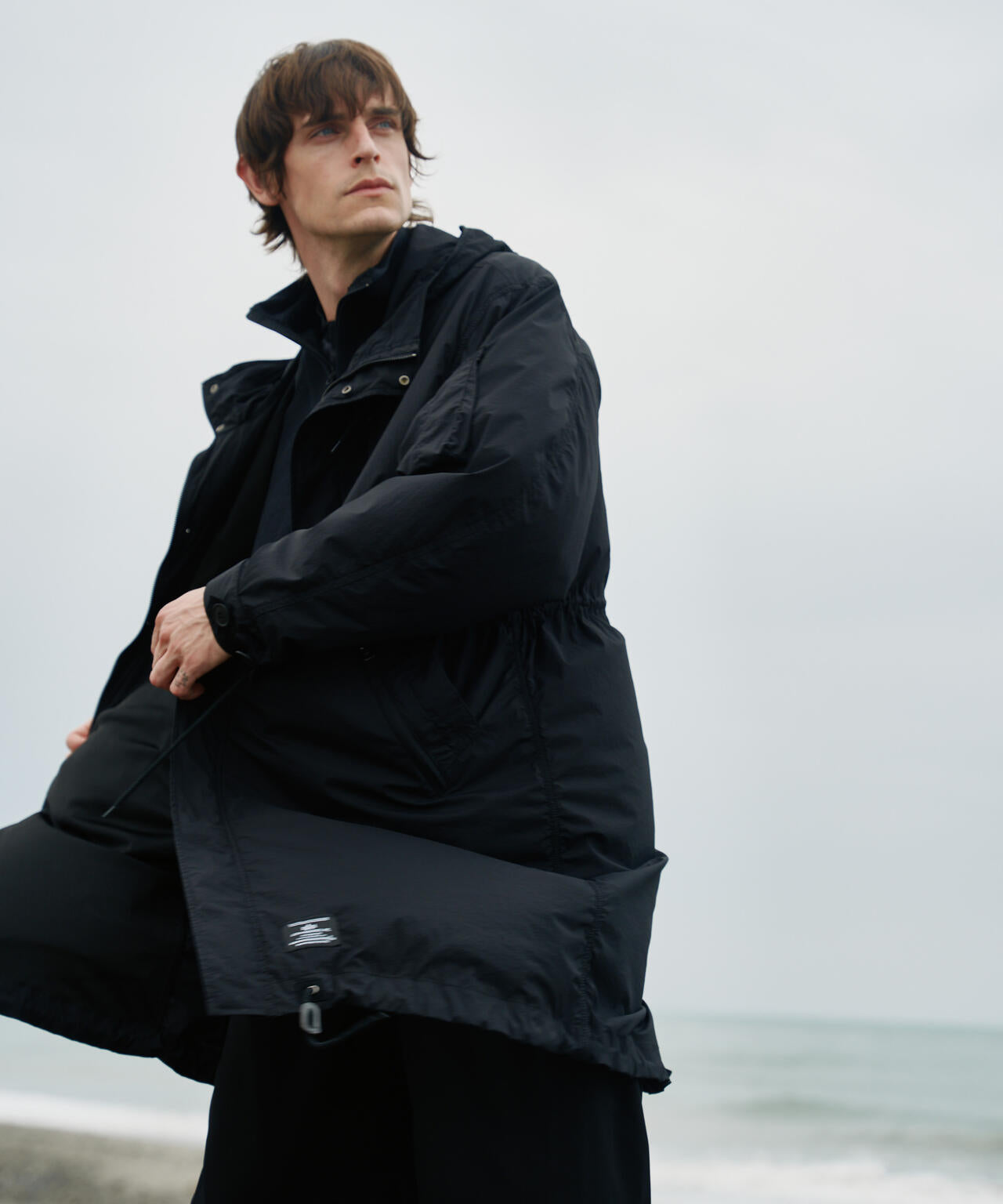 White Mountaineering × Alpha|HOODED COAT