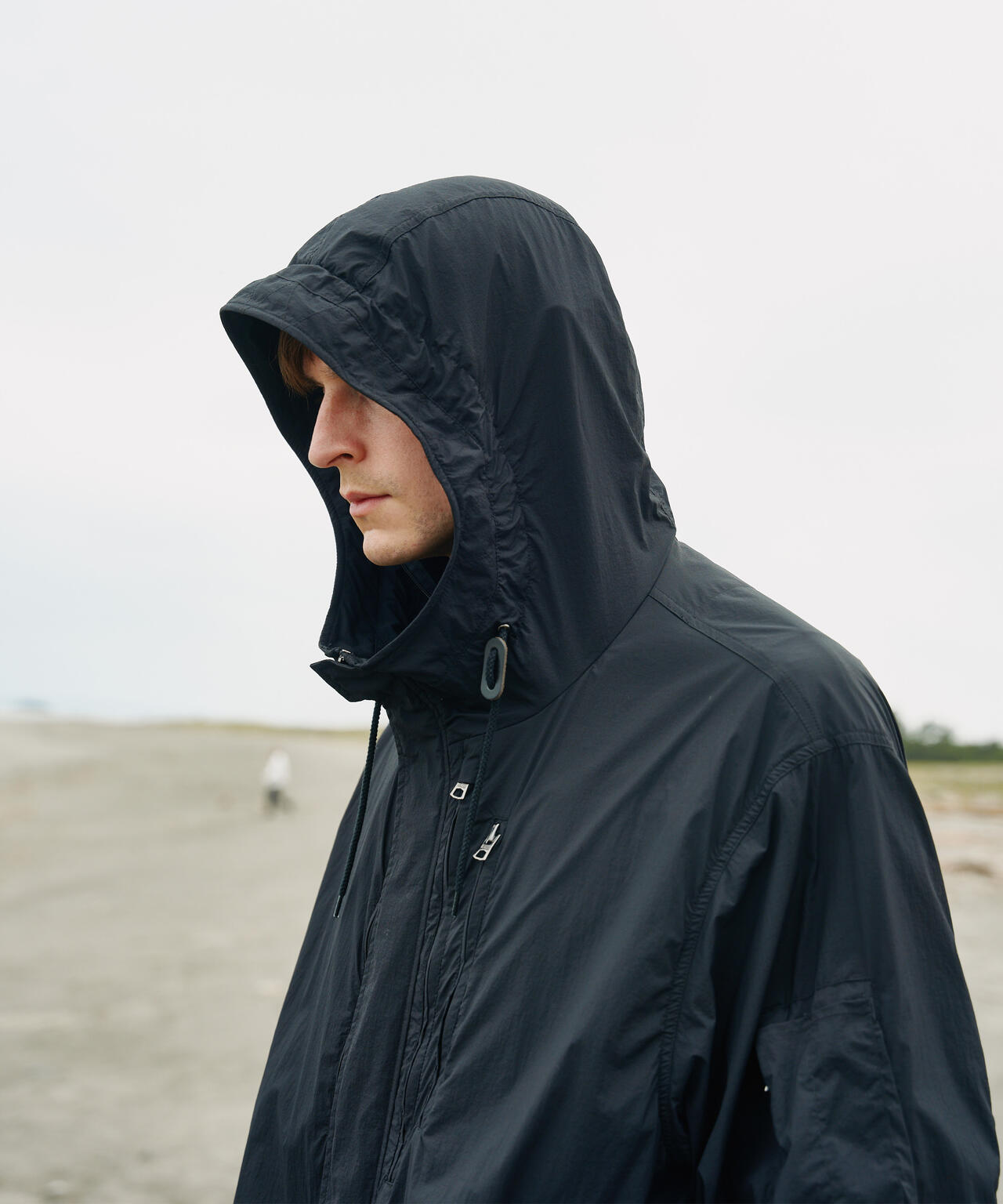 White Mountaineering × Alpha|HOODED COAT