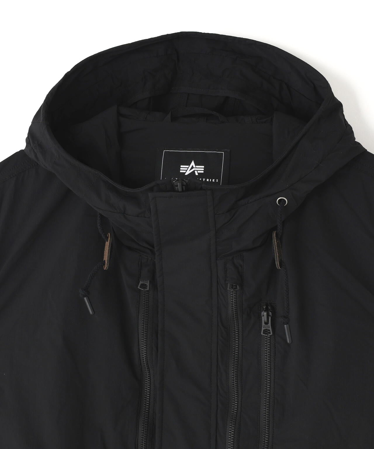 White Mountaineering × Alpha|HOODED COAT