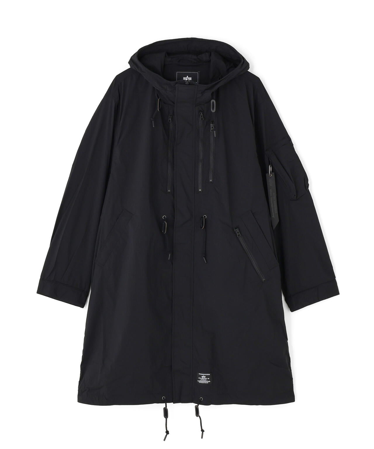 White Mountaineering × Alpha|HOODED COAT
