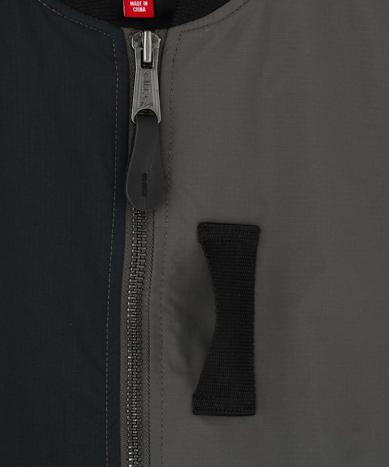 L-2B RELAXED PATCHWORK FLIGHT JACKET