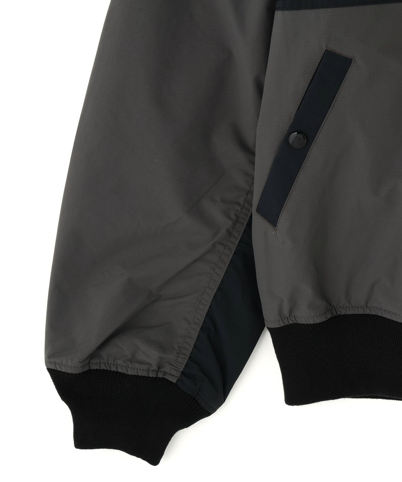 L-2B RELAXED PATCHWORK FLIGHT JACKET