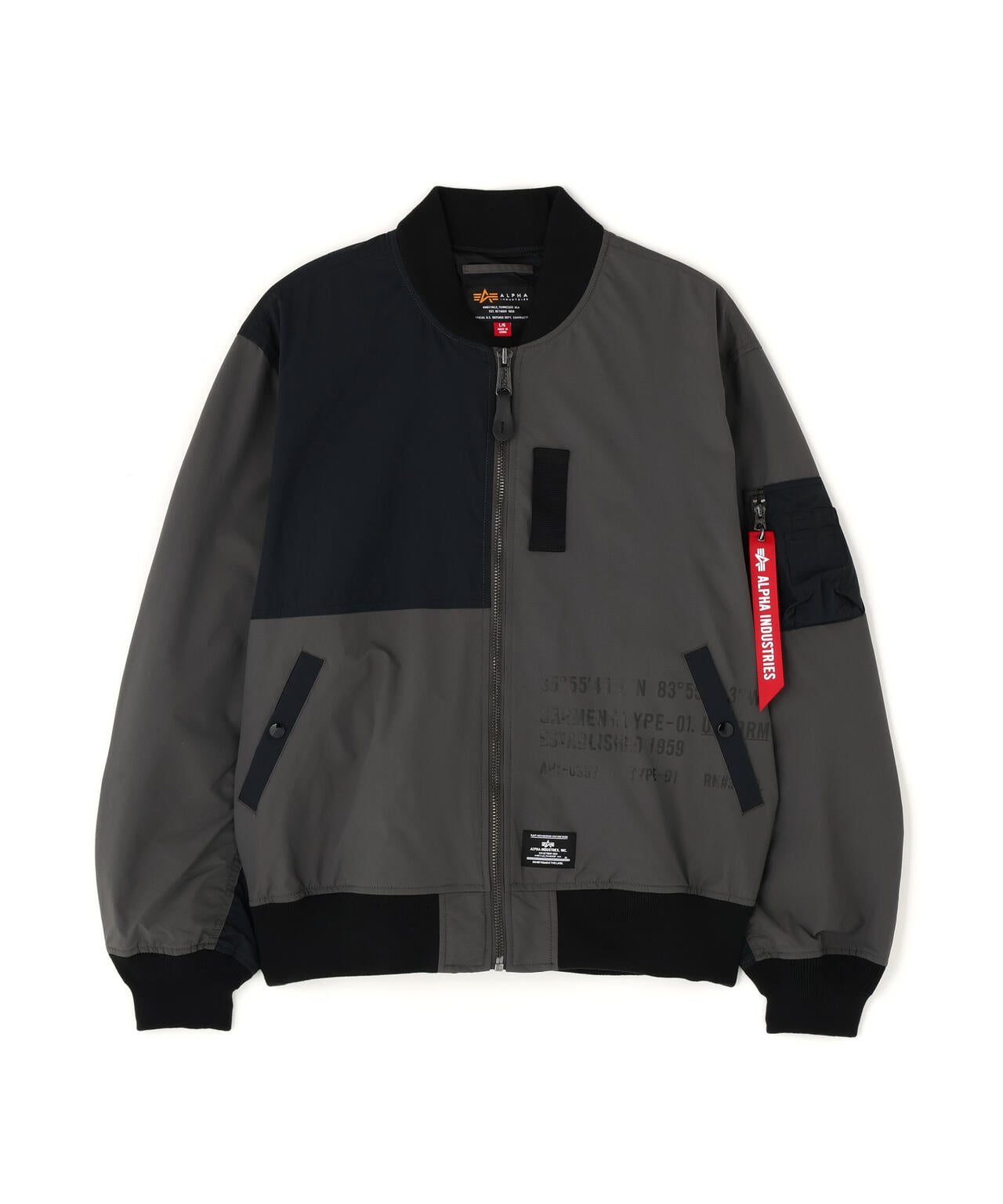 L-2B RELAXED PATCHWORK FLIGHT JACKET / エルツービー リラックス パッチワーク フライト ジャケット