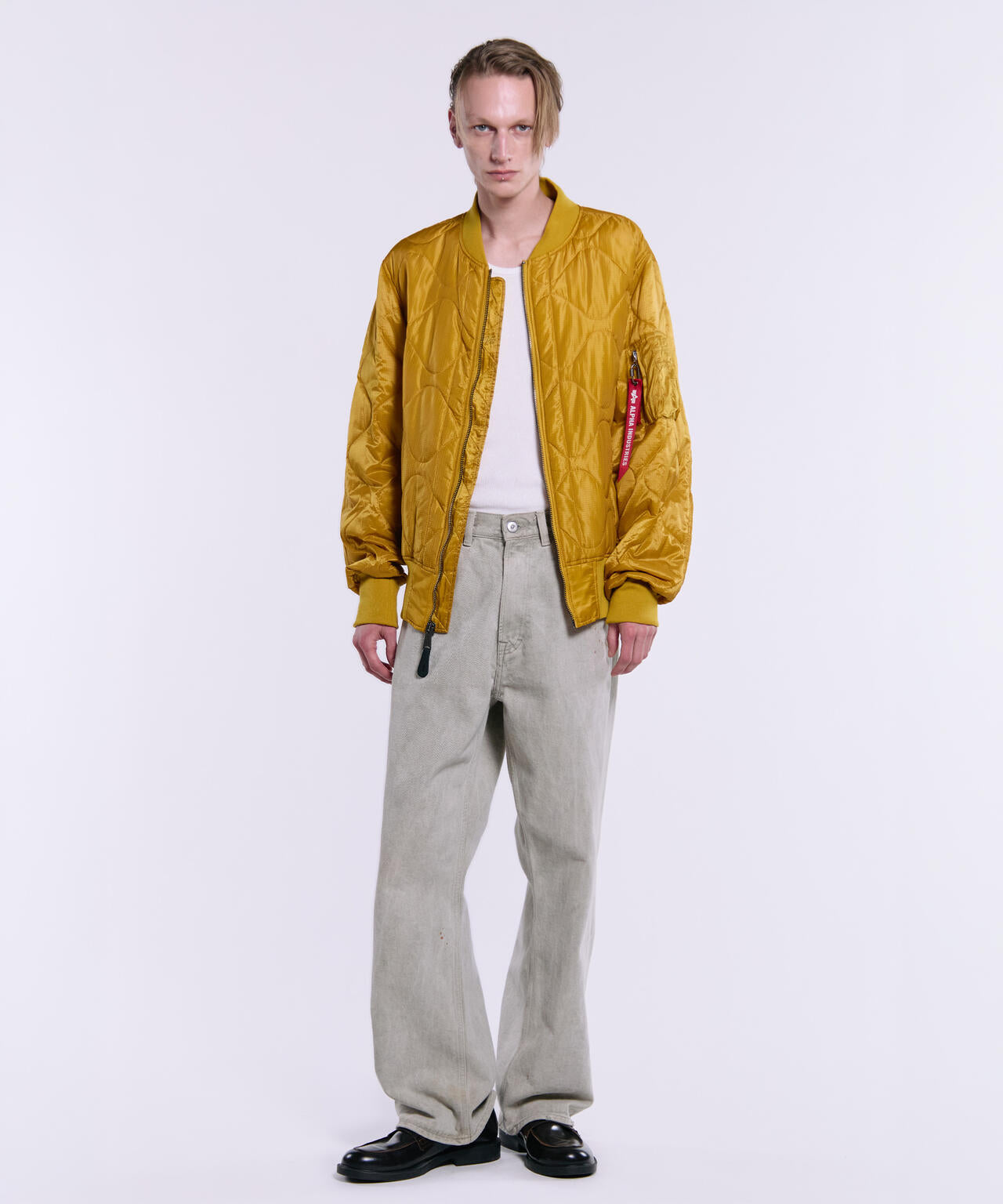 L-2B RELAXED QUILTED FLIGHT JACKET / エルツービー リラックス キルティング フライト ジャケット